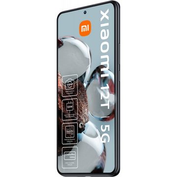 Xiaomi 12T 5G 128 GB / 8 GB - Smartphone - schwarz Smartphone (6,7 Zoll, 128 GB Speicherplatz)