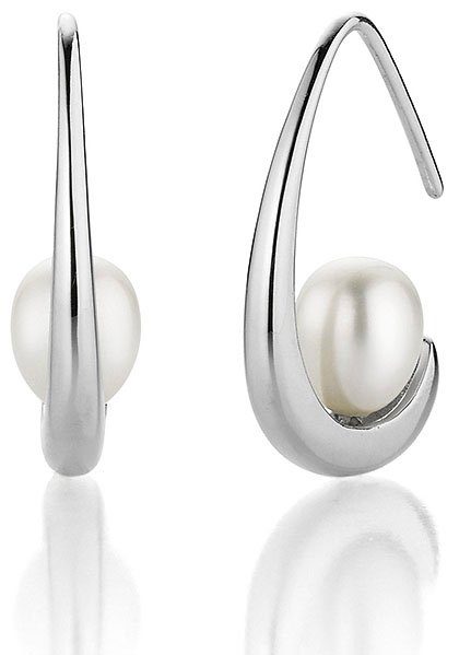 Firetti Бисерohrringe Schmuck Geschenk Ohrschmuck Ohrhaken Perle, Made in Germany - mit Süßwasserzuchtperle