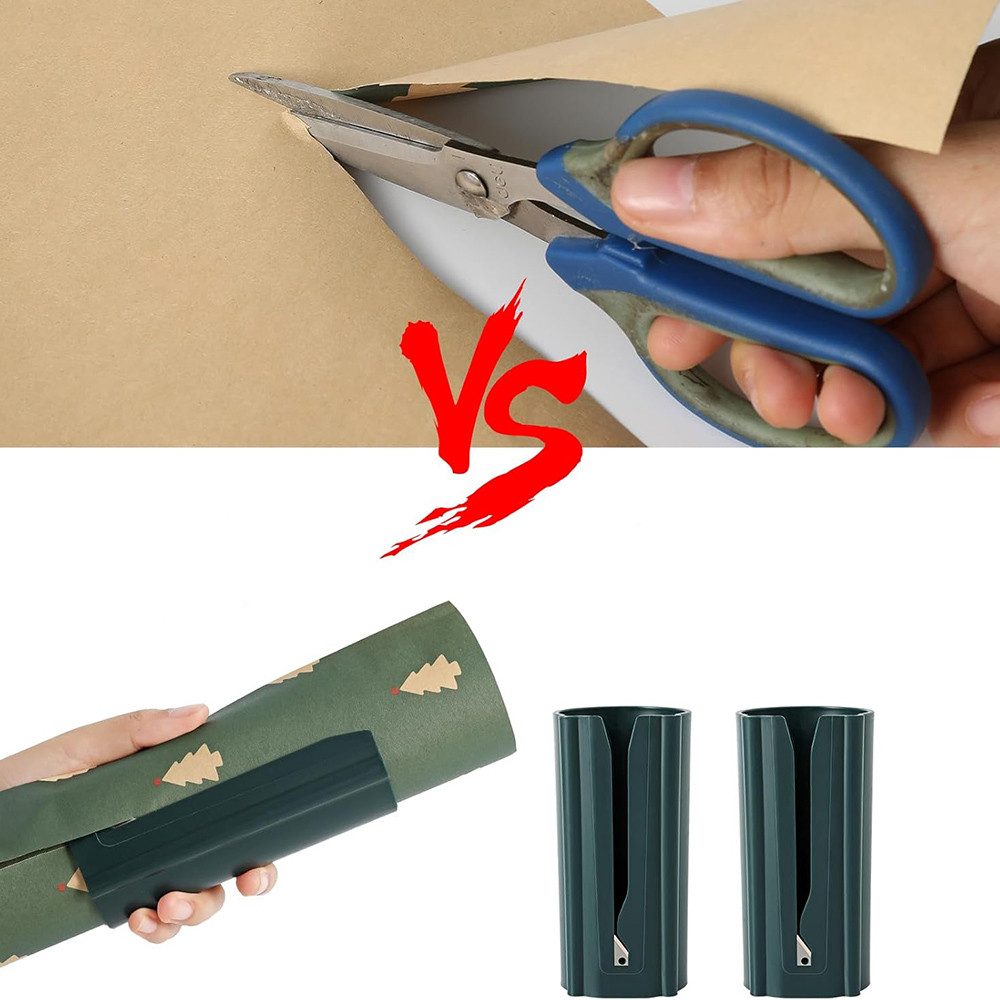 Coonoor Geschenkpapier Geschenkpapier-Schneider Papierschneider Folienschneider Cuttermesser, (1St)
