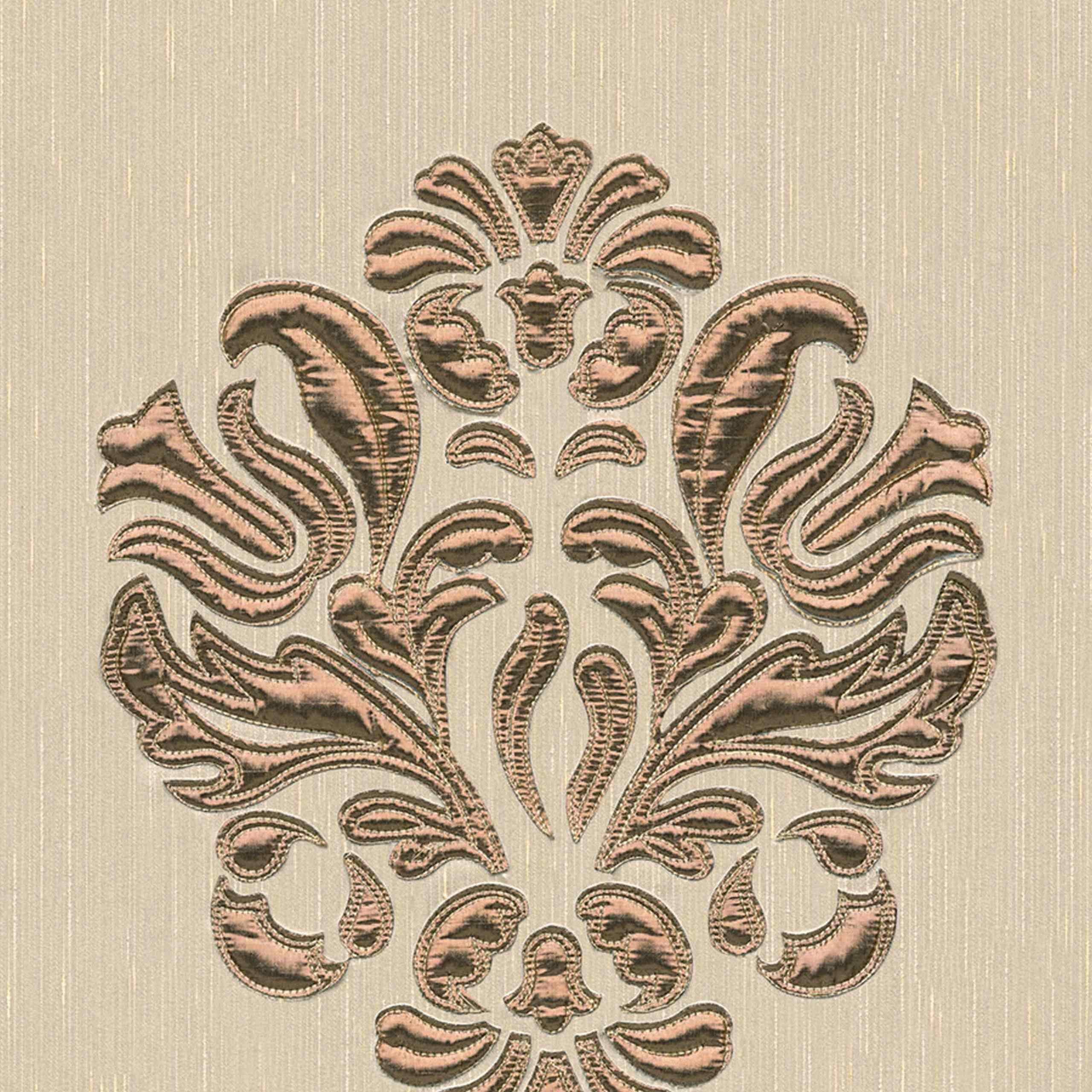 A.S. Création Vliestapete AP Wall Fashion, 306341, Barock, 0.53 x 3.2 m, Beige