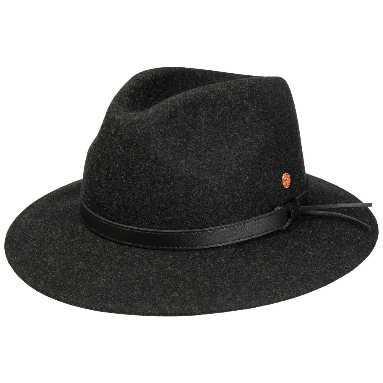 Mayser Filzhut (1-St) Wollfilzhut mit Lederband, Made in the EU