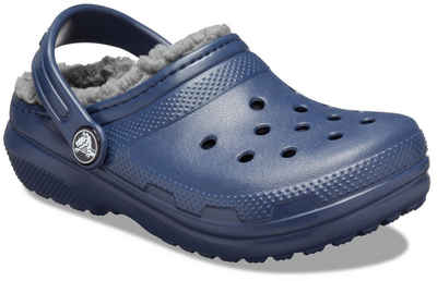 Crocs Classic Lined Clog K Hausschuh Winterschuh, Pantoffel mit Fersenriemen