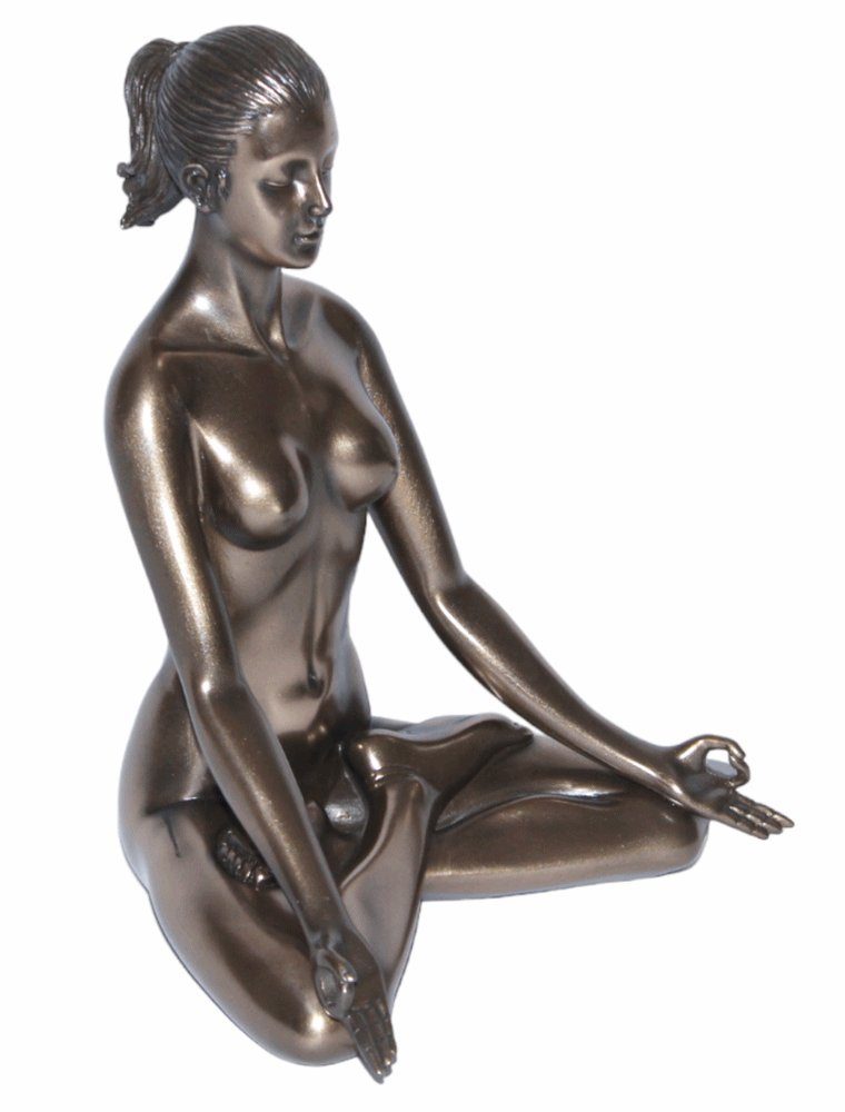 Parastone Dekofigur Deko Lotussitz Yoga Kollektion 13,5 Figur H Body cm Padmasana Talk