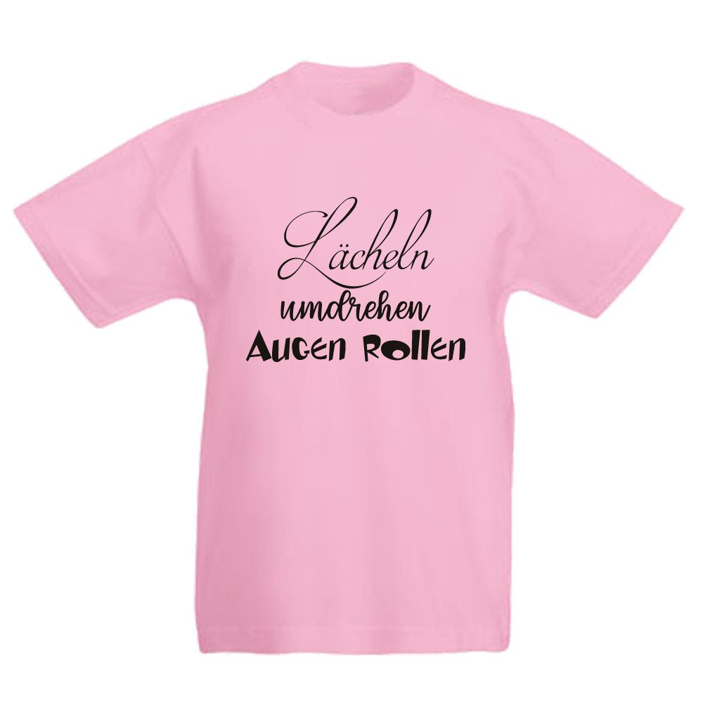 G-graphics T-Shirt Lächeln, umdrehen, Augen rollen günstig online kaufen