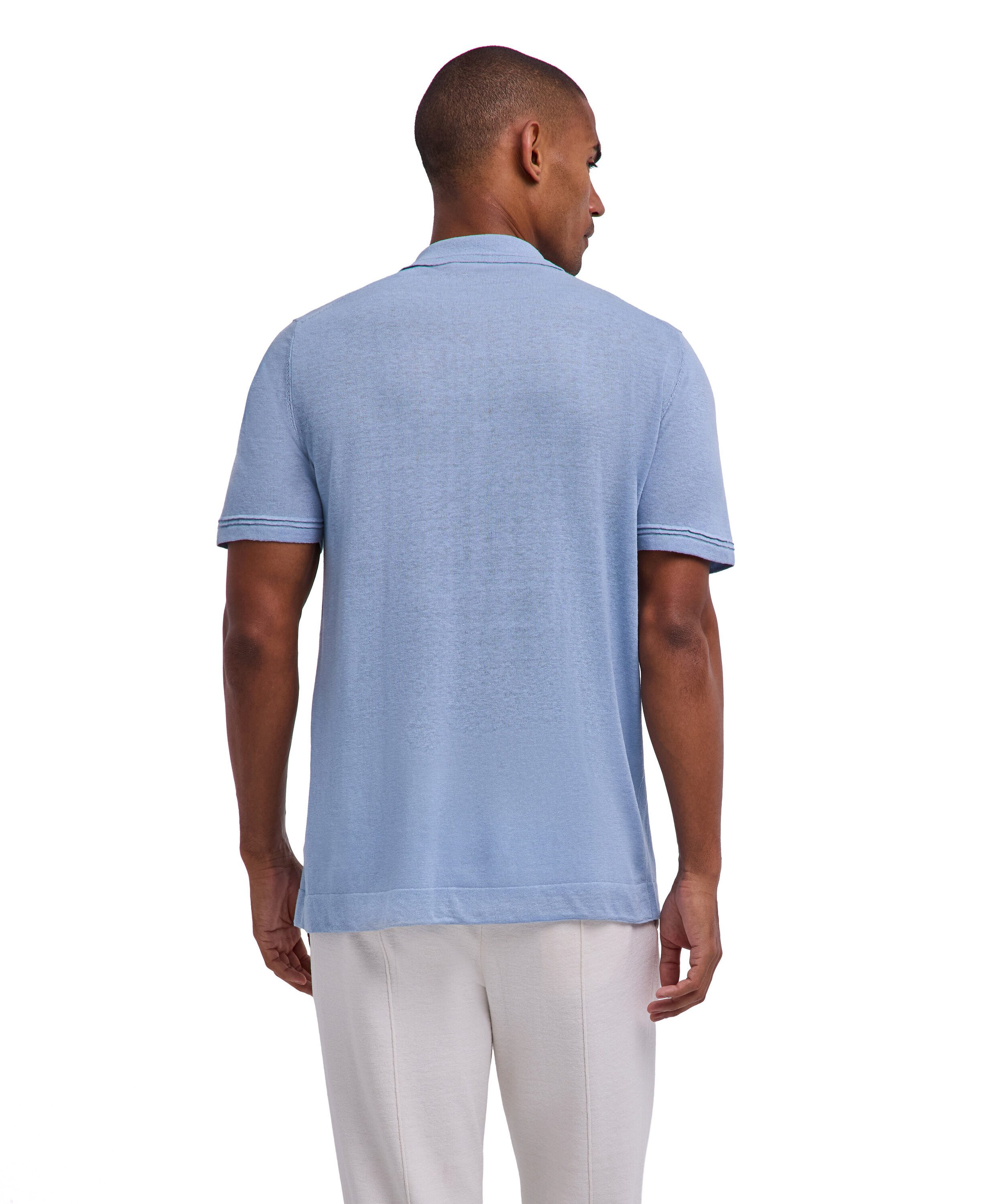 FALKE Poloshirt Silk Linen Polo Shirt (1-tlg., 1)