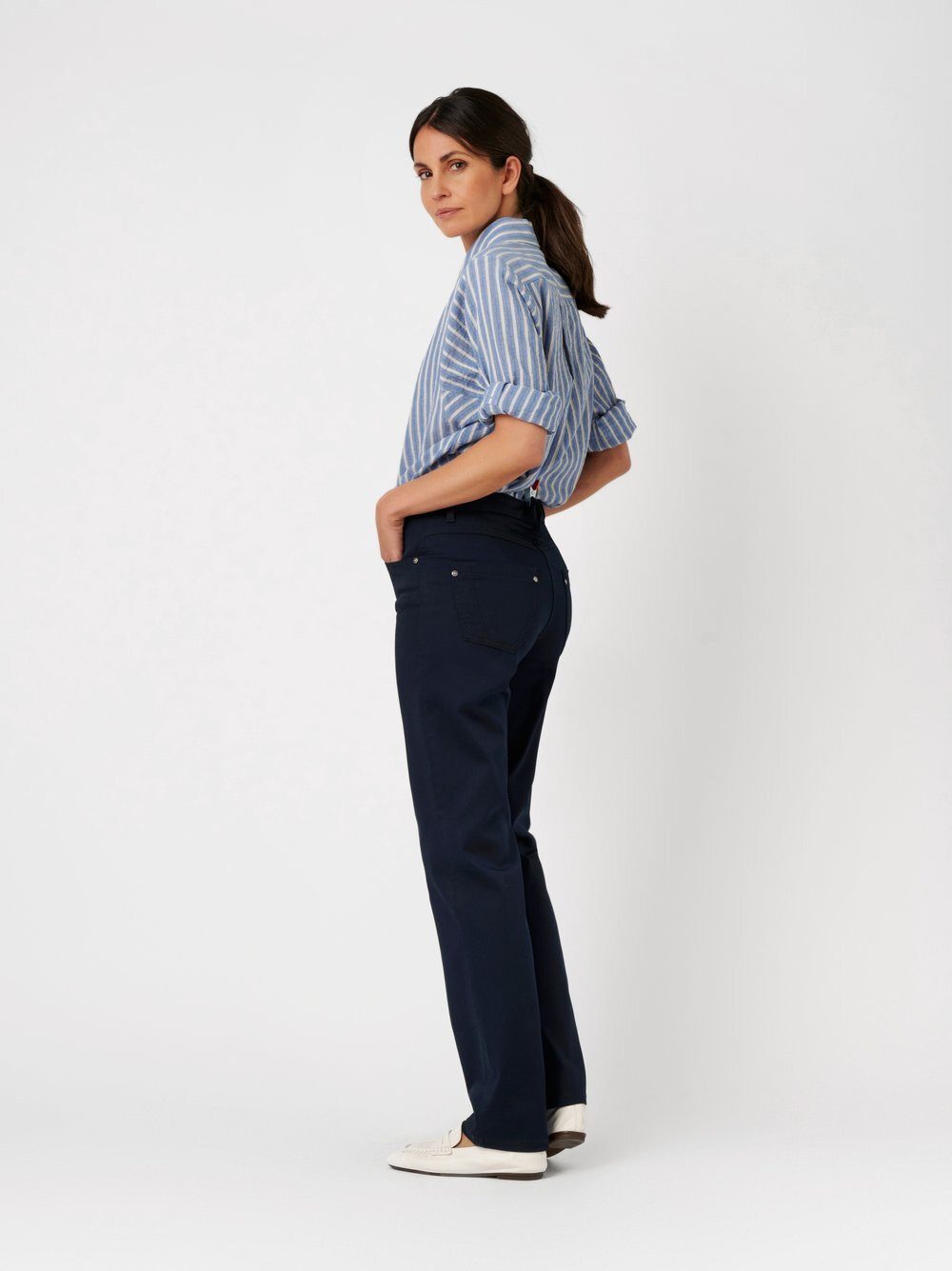 TONI 5-Pocket-Hose Honey in entspannter Passform