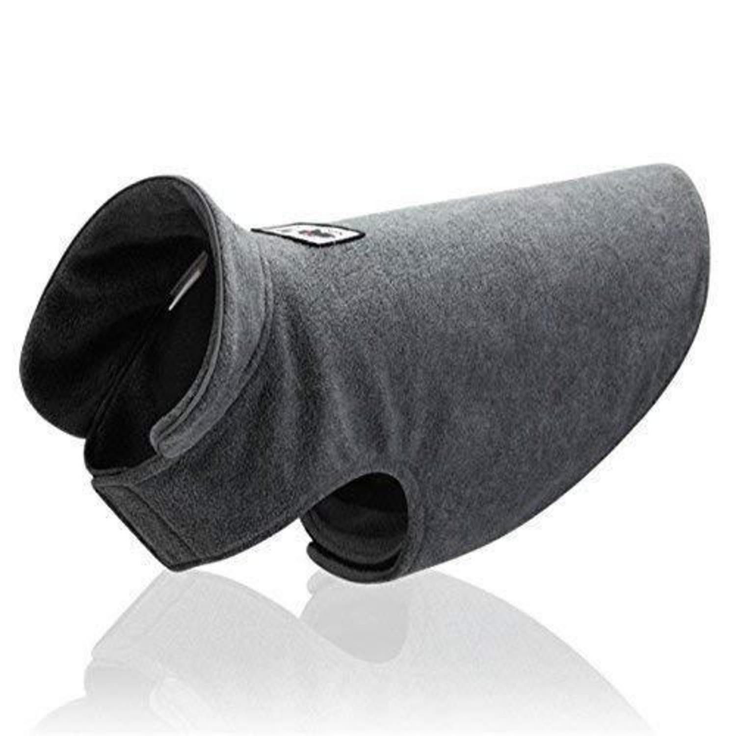 LuxusKollektion Hundeweste Hundemantel Fleece Grau L
