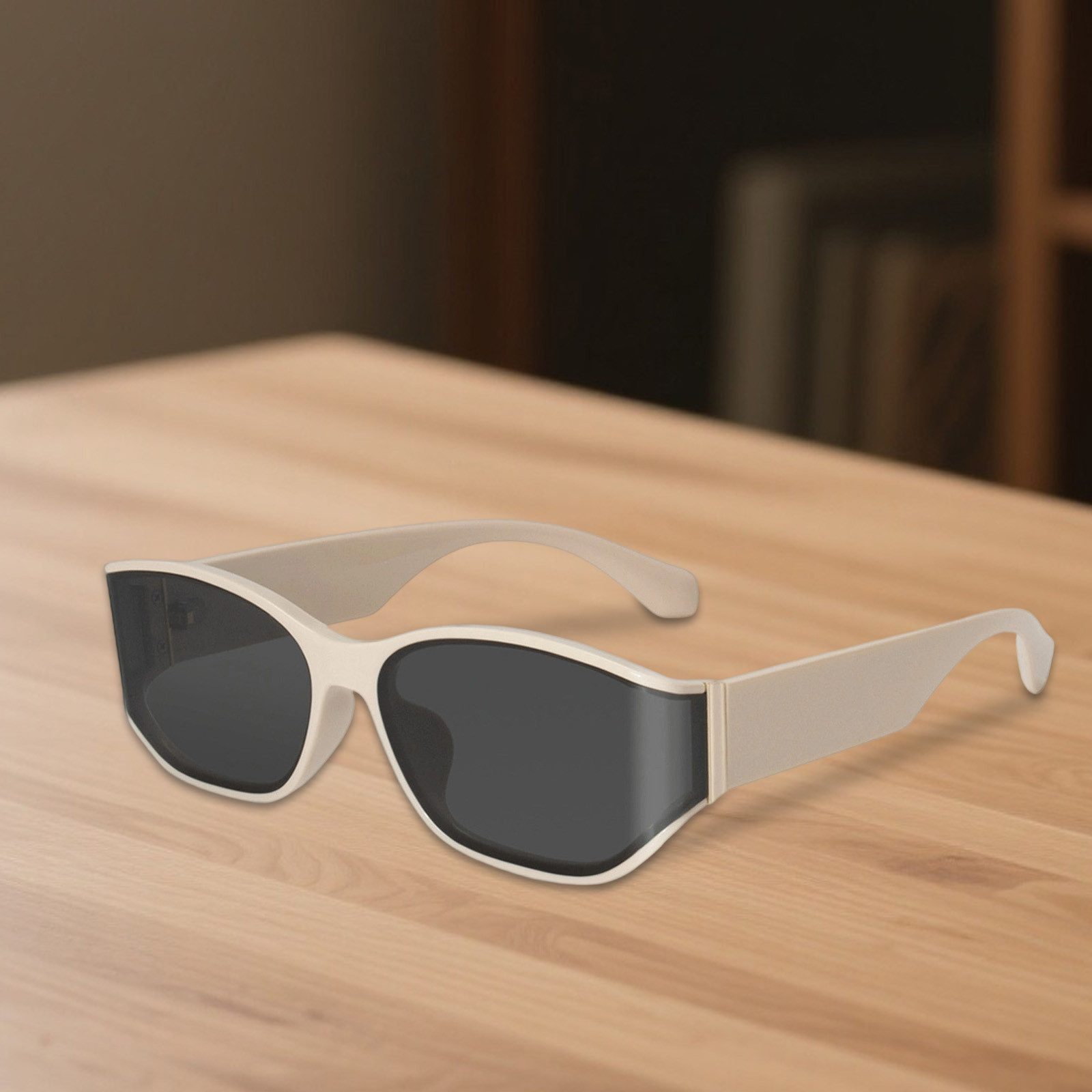 REDOM Sonnenbrille Polarisierte Sonnenbrille Oval Freizeitbrille Reisebrille Trendbrille (Ovale Rahmenform Polarisierte Gläser UV Schutz mit Etui enthalten, 1-St., Unisex, Oval Design, Leicht & Flexibel) für Autofahren Reisen und Outdoor-Aktivitäten