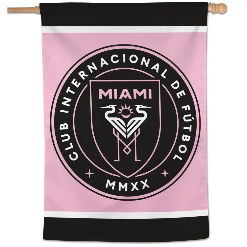 WinCraft Wanddekoobjekt MLS Vertical Fahne 70x100cm Inter Miami