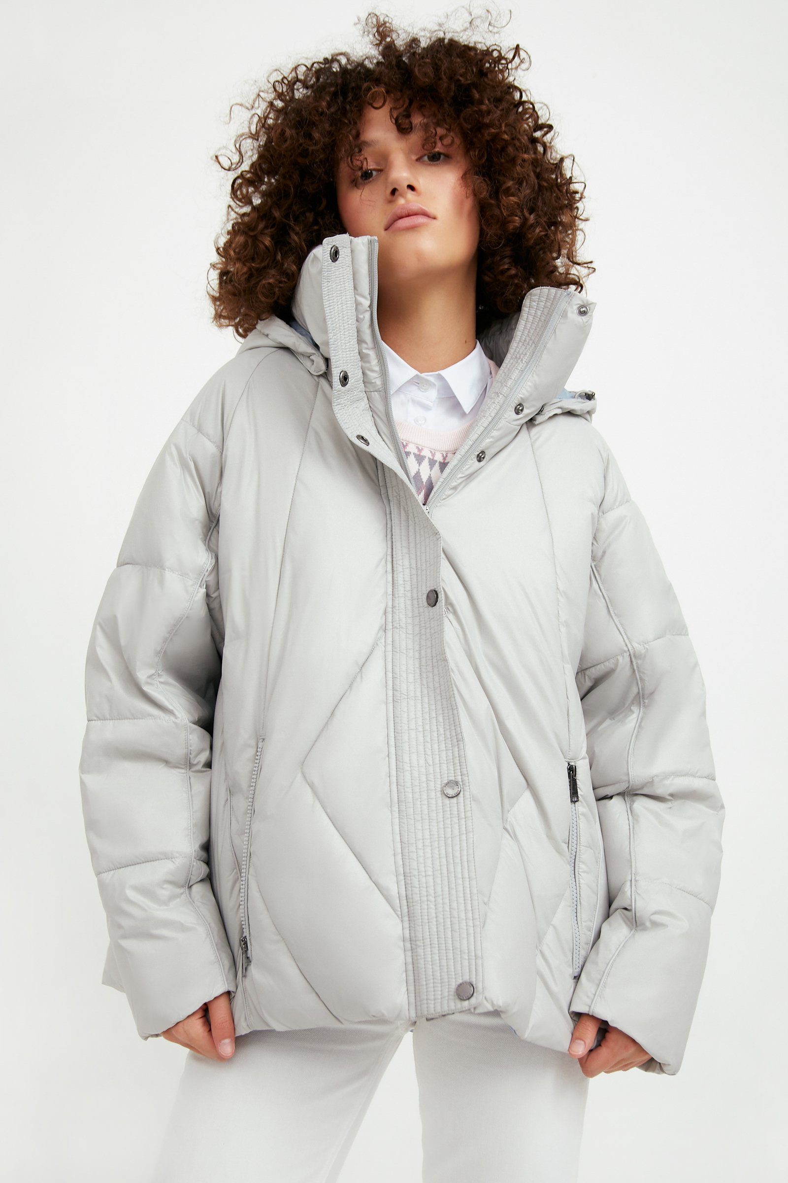 Finn Flare Steppjacke im modischen Oversize-Schnitt