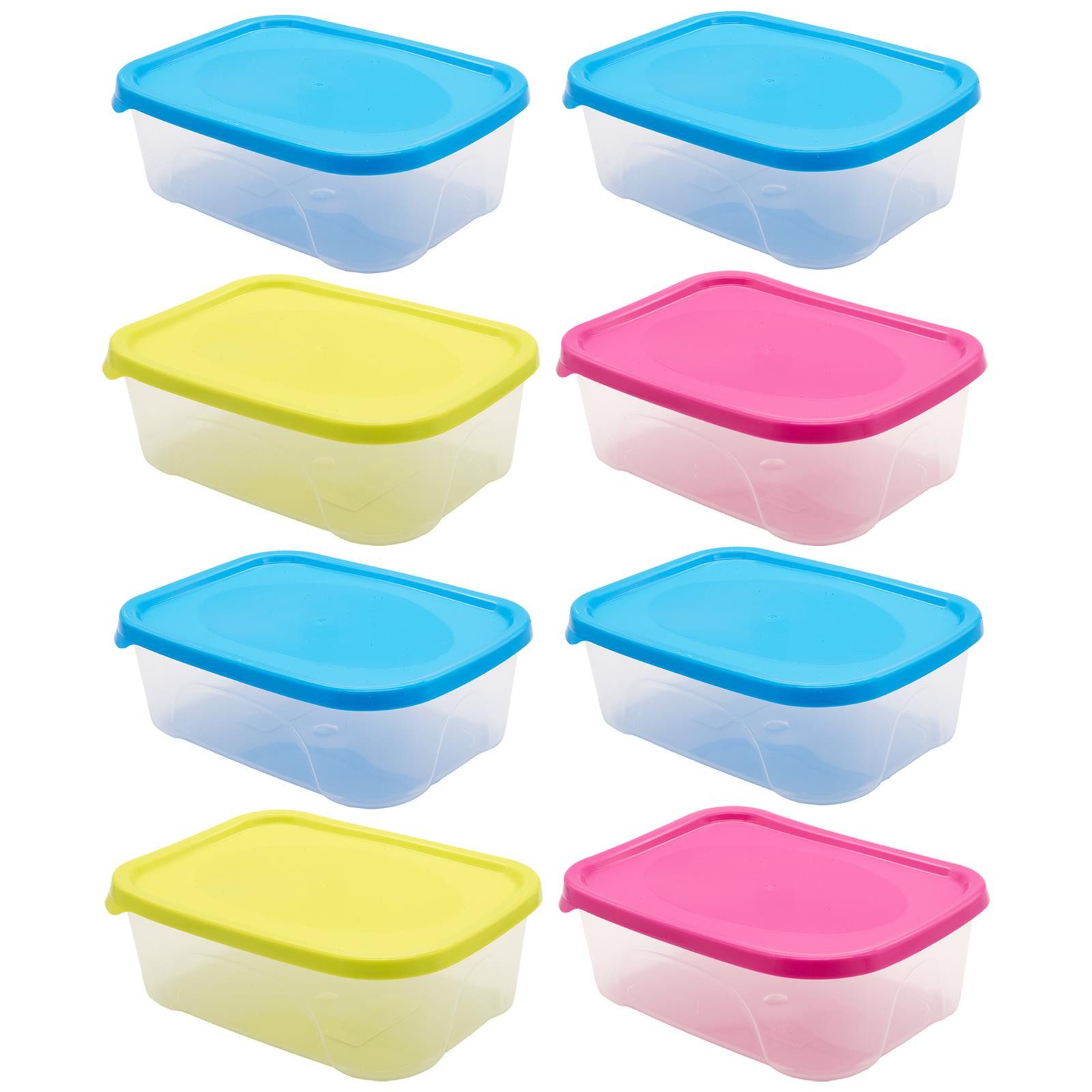 TSB Werk Lunchbox 1-8 Frischhaltebox Frischhaltedose Brotdose, (8-tlg), Lunchbox, Proviantbox, Vorratsdose, Box