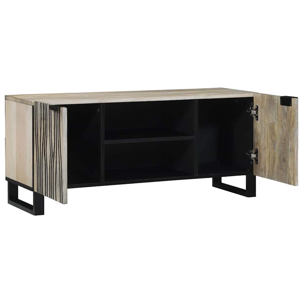 vidaXL TV-Schrank TV-Einheiten Weiß 105 x 33 x 46 cm Holzwerkstoff (1-St)
