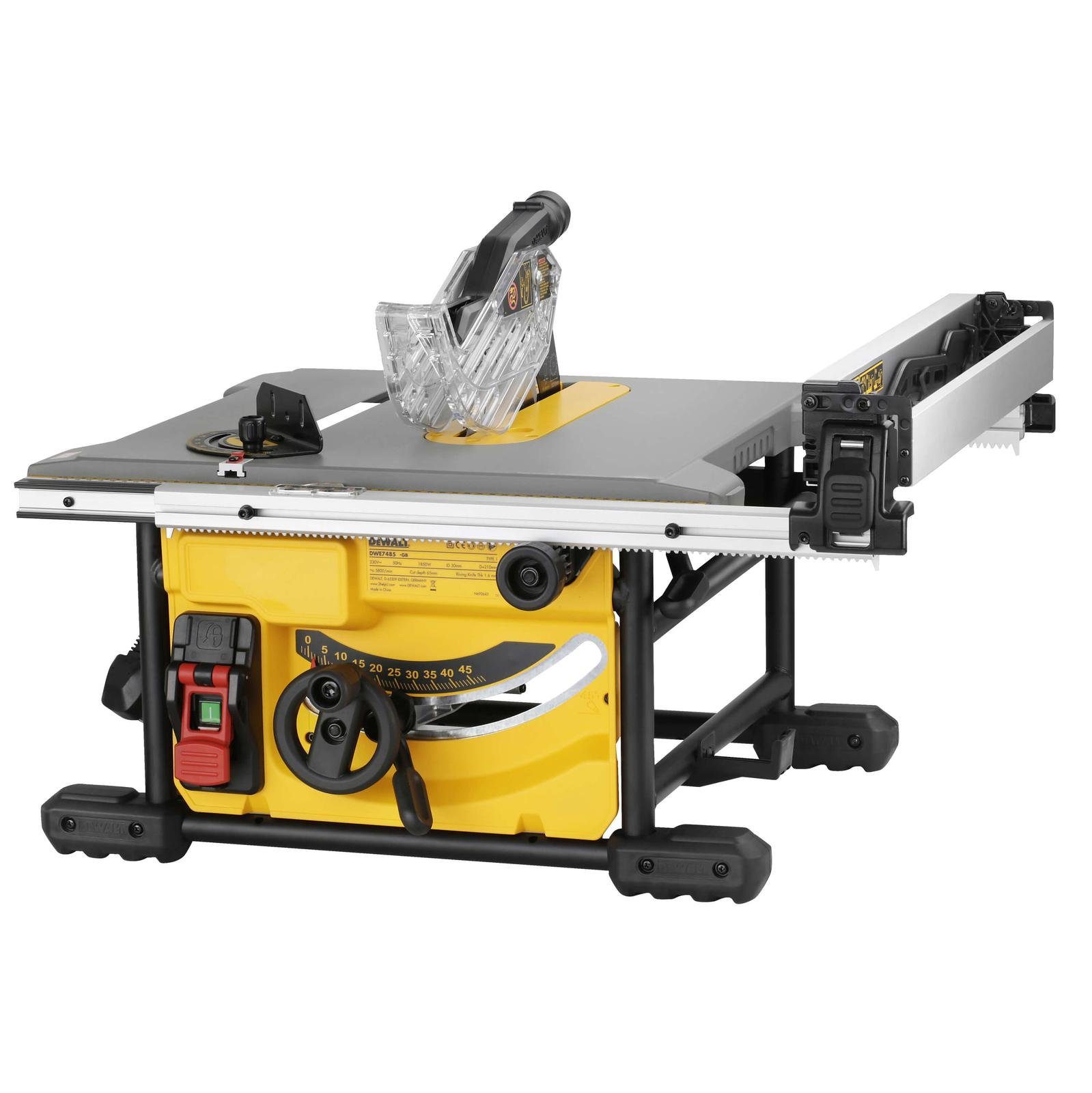 DeWalt Tischkreissäge Tischkreissäge DWE7485-QS 1850W- Kreissäge, Tischsäge, Holzsäge