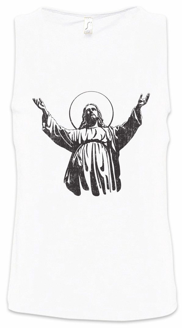 Urban Backwoods Tanktop Jesus I Ärmelloses T-Shirt God Gott Christus Christ günstig online kaufen