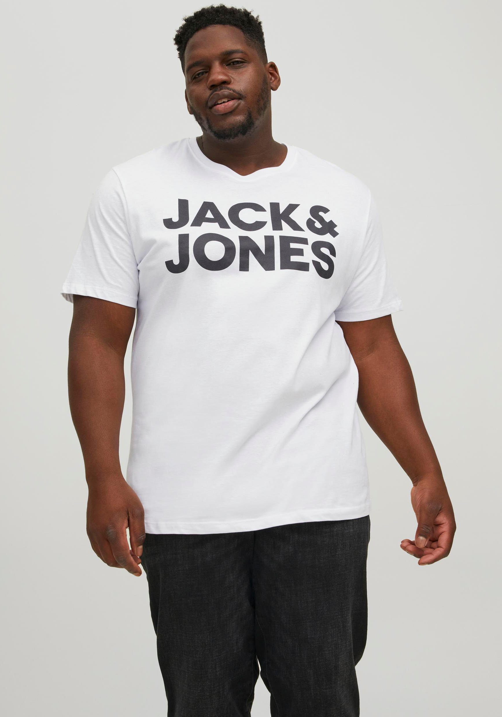 Jack & Jones PlusSize Rundhalsshirt CORP LOGO TEE