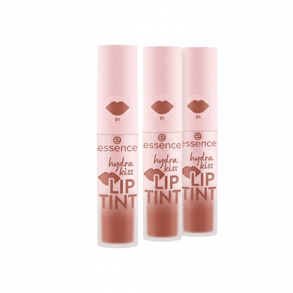 Essence Lippenstift HYDRA KISS LIP TINT, 3-tlg., hohe Deckkraft, glänzend