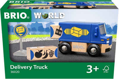 BRIO® Spielzeug-LKW BRIO® WORLD, Zustell-Fahrzeug, FSC®- schützt Wald - weltweit