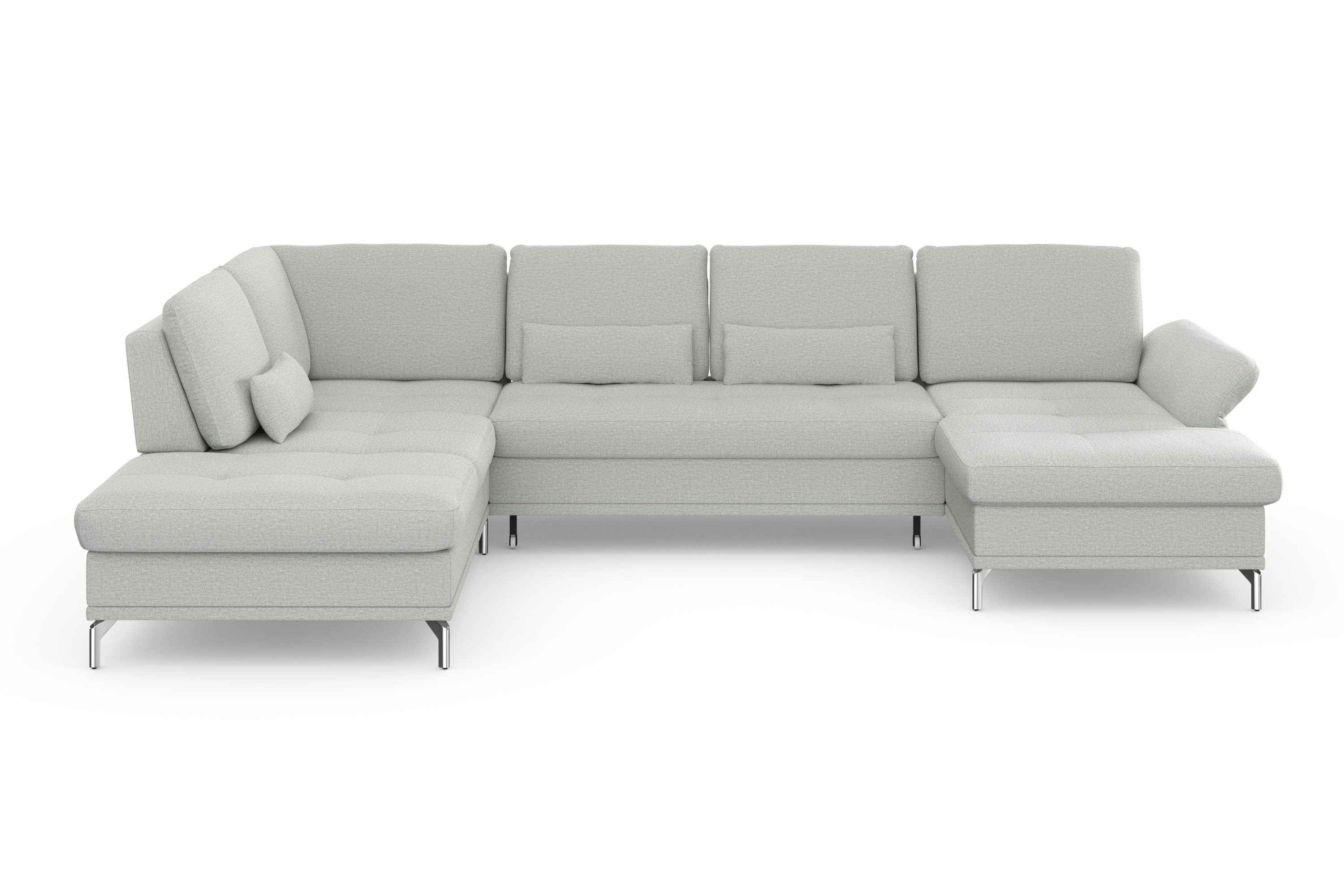 INOSIGN Wohnlandschaft "Palm Beach U-Form" Federkern, mit Sitztiefenverstel günstig online kaufen