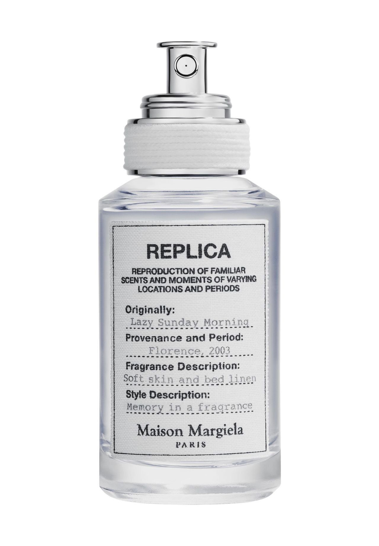 MAISON MARGIELA Eau de Toilette Replica Lazy Sunday Morning, Glasflakon, Parfüm EDT, Damenduft