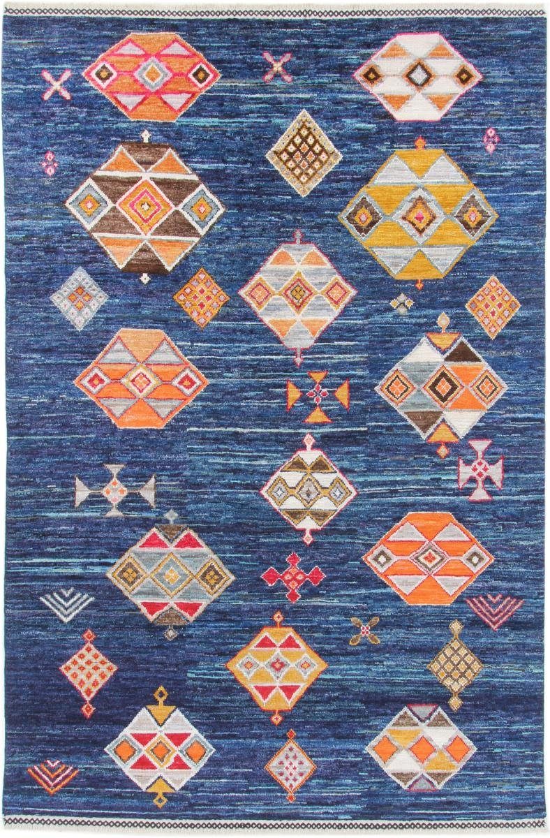Berber Orientteppich, rechteckig, Moderner 10 Ghashghai Nain 194x304 Handgeknüpfter mm Orientteppich Höhe: Trading,