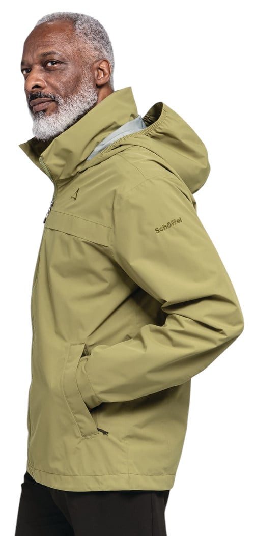 Schöffel Regenjacke Urban Jacket Style Bohorok MNS (wasserdicht, atmungsaktiv) olivegrün – Bild 3 von 3