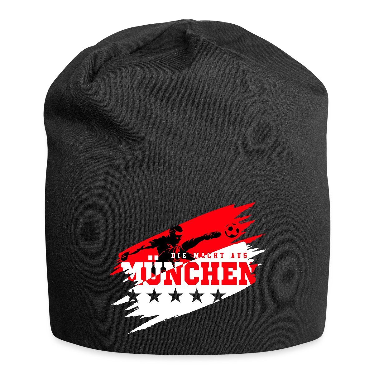Spreadshirt Beanie Die Macht Aus München Ultra Fußball Fan Jersey-Beanie (1 günstig online kaufen