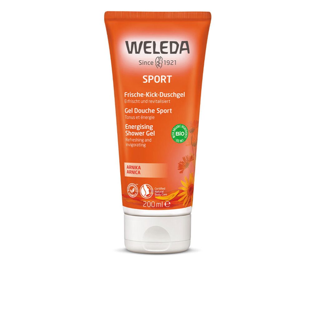 WELEDA Körperpflegemittel ÁRNICA gel de ducha sport 200 ml