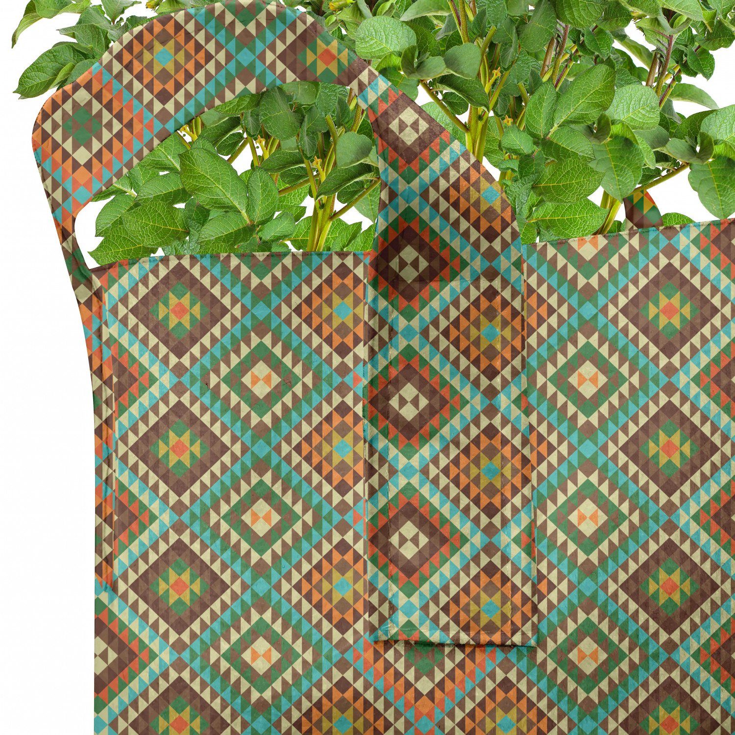 Pflanzkübel Folkloric Griffen Stofftöpfe Mosaik mit für hochleistungsfähig Ethnic Ethnisch Abakuhaus Pflanzen,