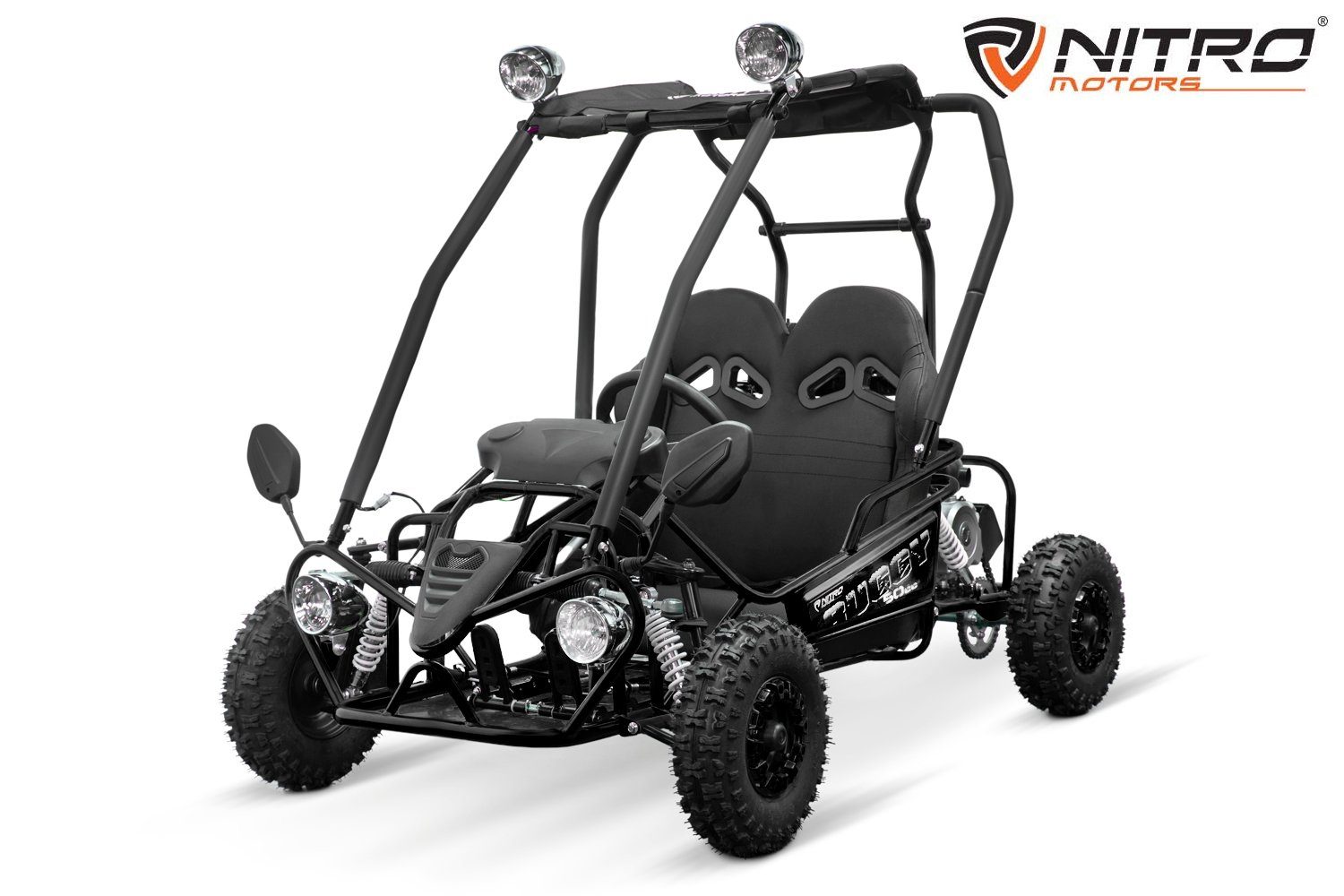 Nitro Motors Quad mini Buggy 50cc Automatik E-Start 6 Zoll Offroad  Kinderbuggy, 50,00 ccm