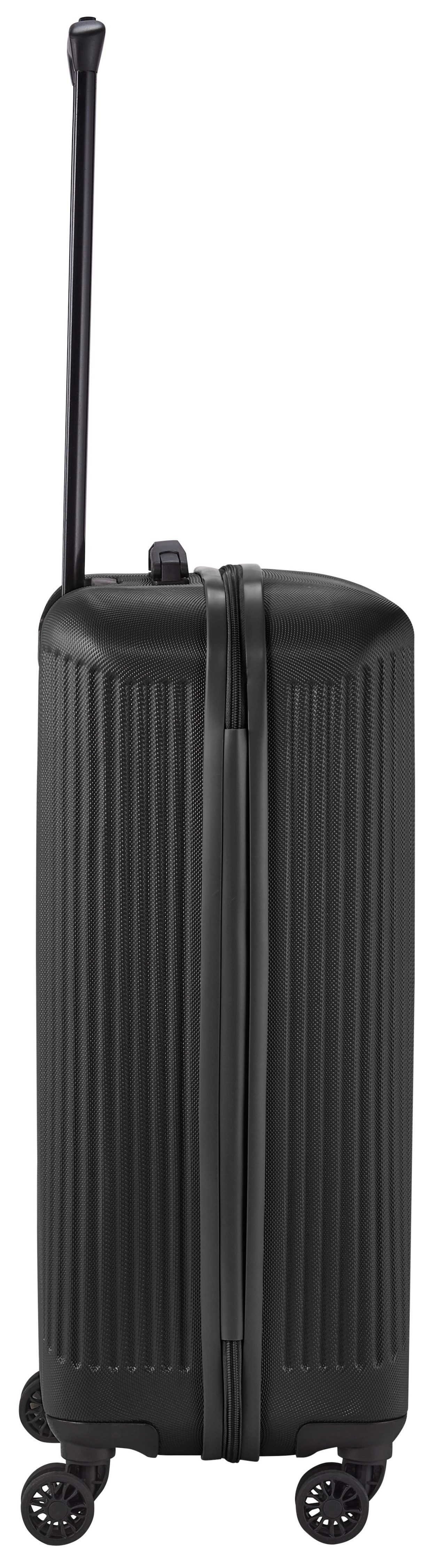 travelite Trolleyset BALI 3-teilig Hartschale, 4 Rollen, (Set, 3 tlg., Hartschalen Trolley Set), TSA-Schloss – robustes Reisegepäck