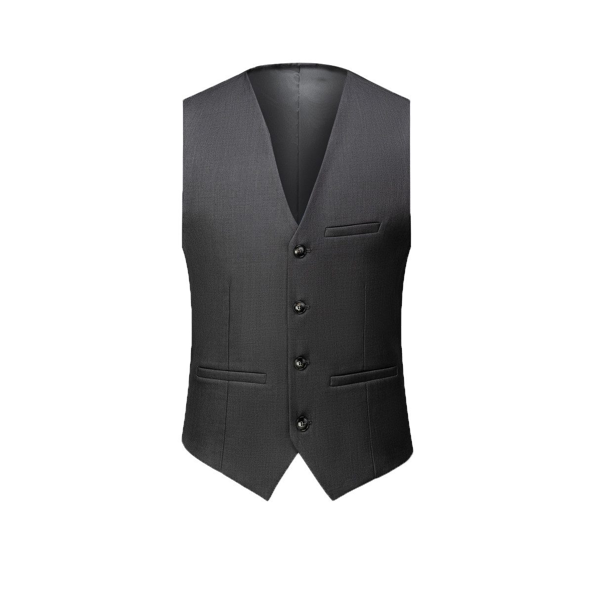 Allthemen Anzug (3 tlg) Herren Slim Fit Hochzeitsanzug komplett eleganter Anzugset