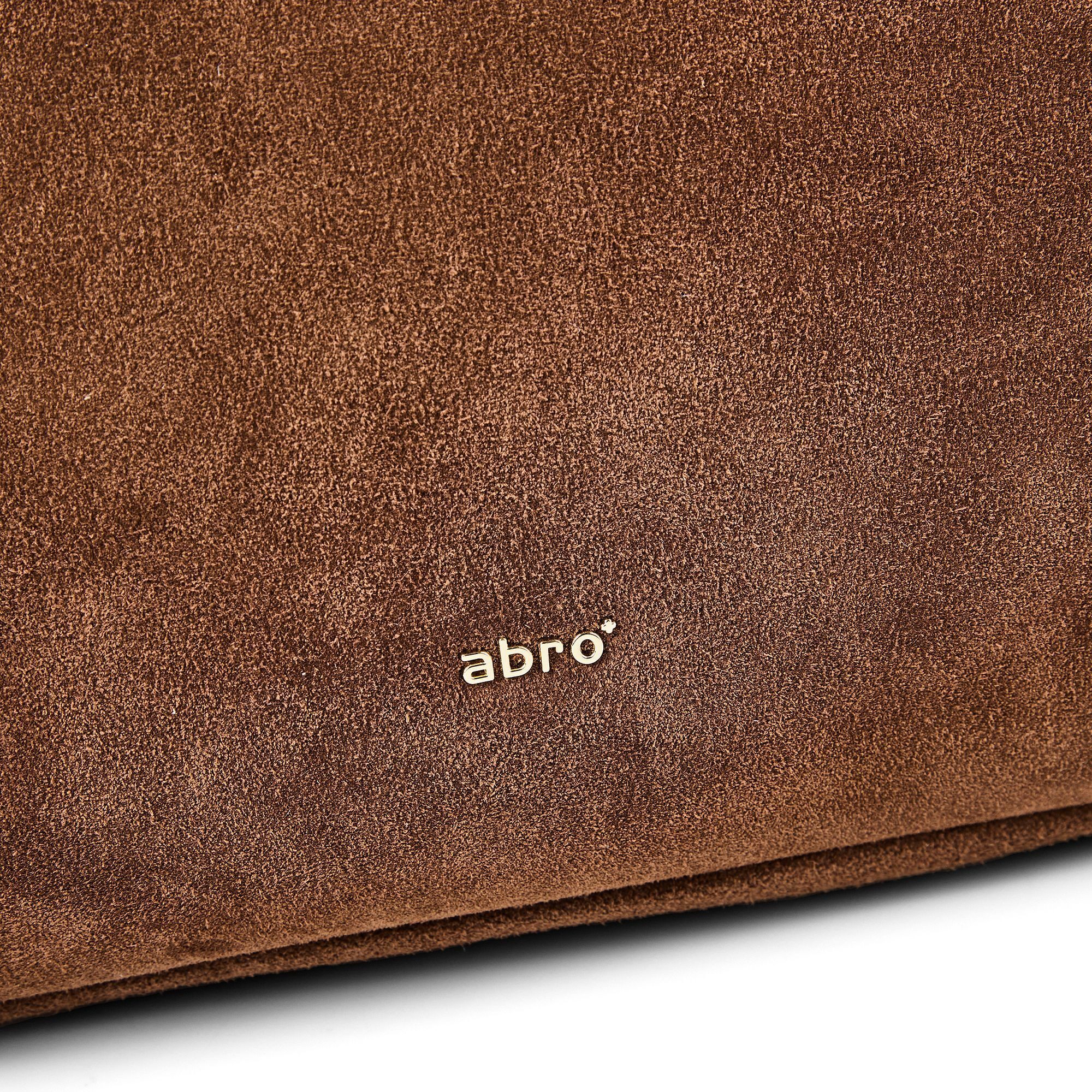 Abro Schultertasche Ebony, Leder