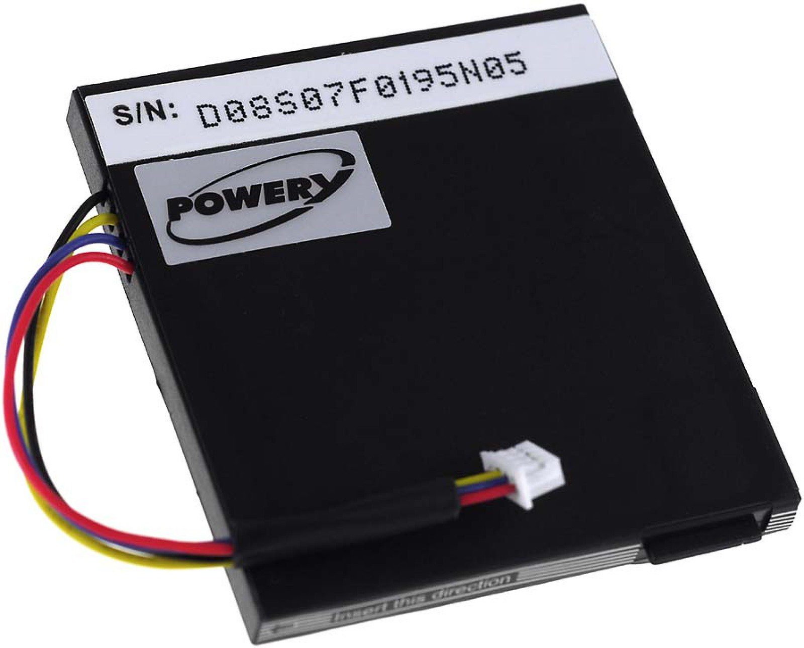 Powery Akku für Texas Instruments Typ 3.7L1060SP Akku 1300 mAh (3.7 V)