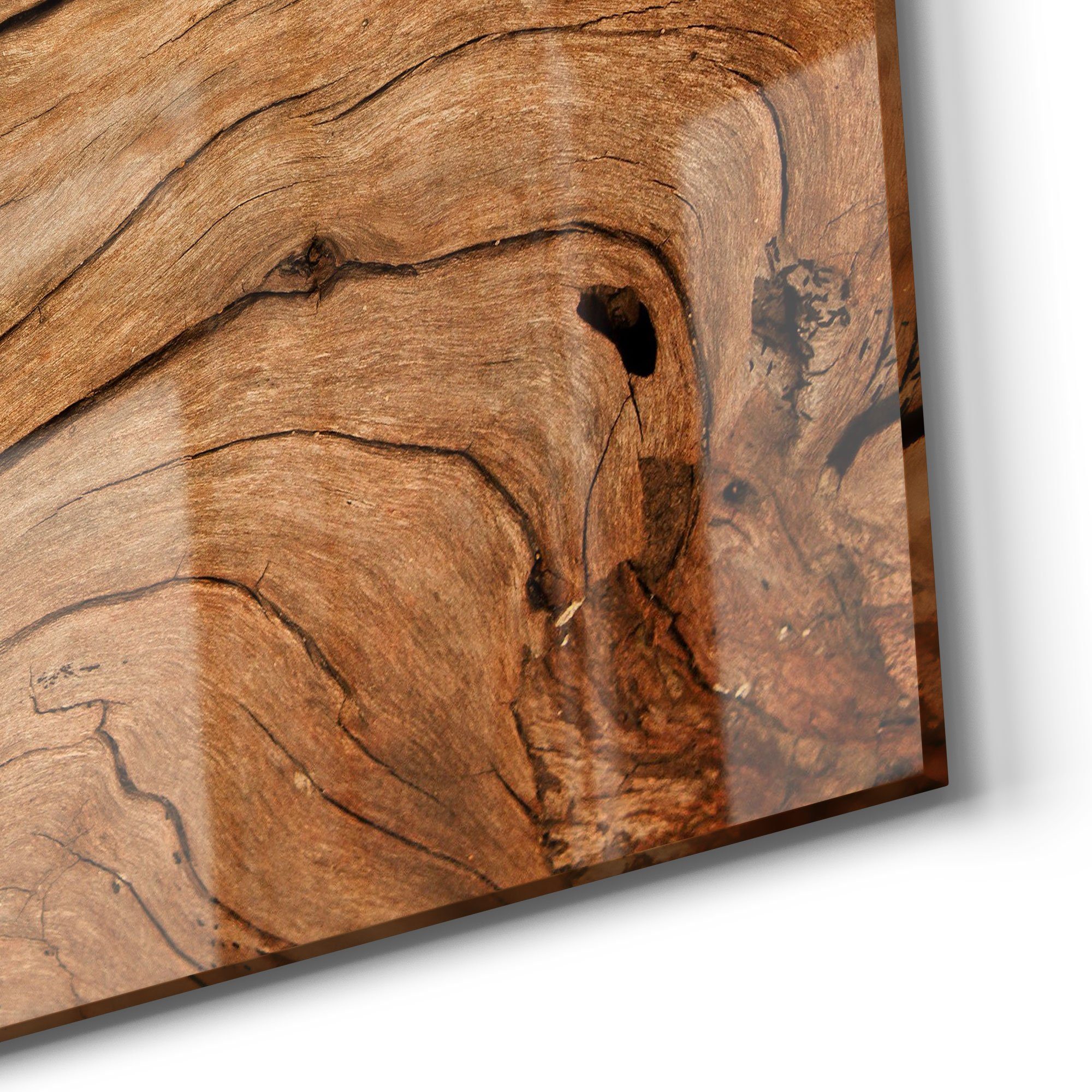 DEQORI Magnettafel 'Detaillierte Holzmaserung', Whiteboard Pinnwand beschreibbar – Bild 5 von 5