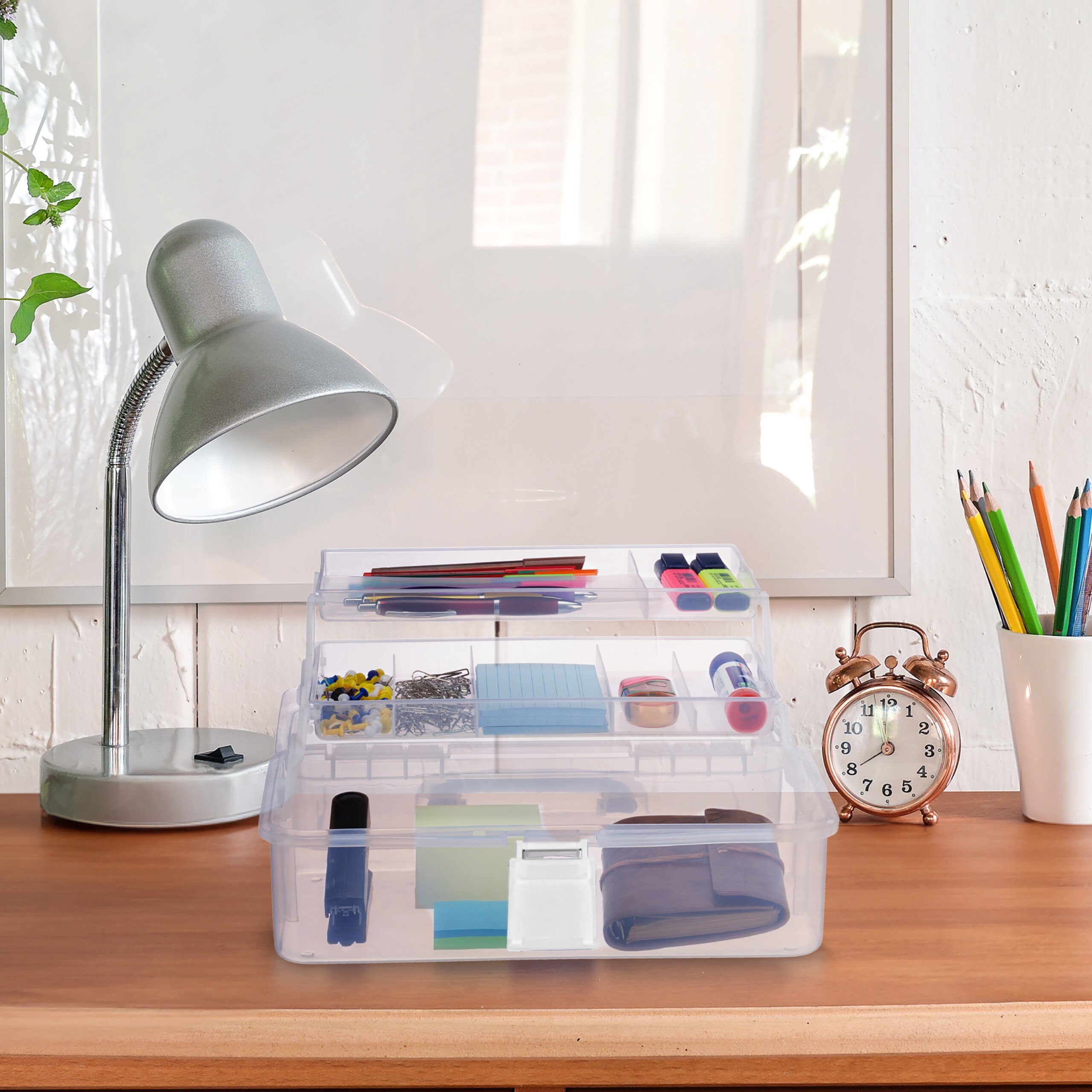 relaxdays Aufbewahrungsbox mit 9 Fäch, Weiß günstig online kaufen