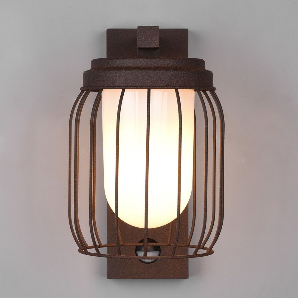 etc-shop Wandlampe nicht Outdoor Außen-Wandleuchte, Außen inklusive, für Leuchtmittel Vintage Lampe