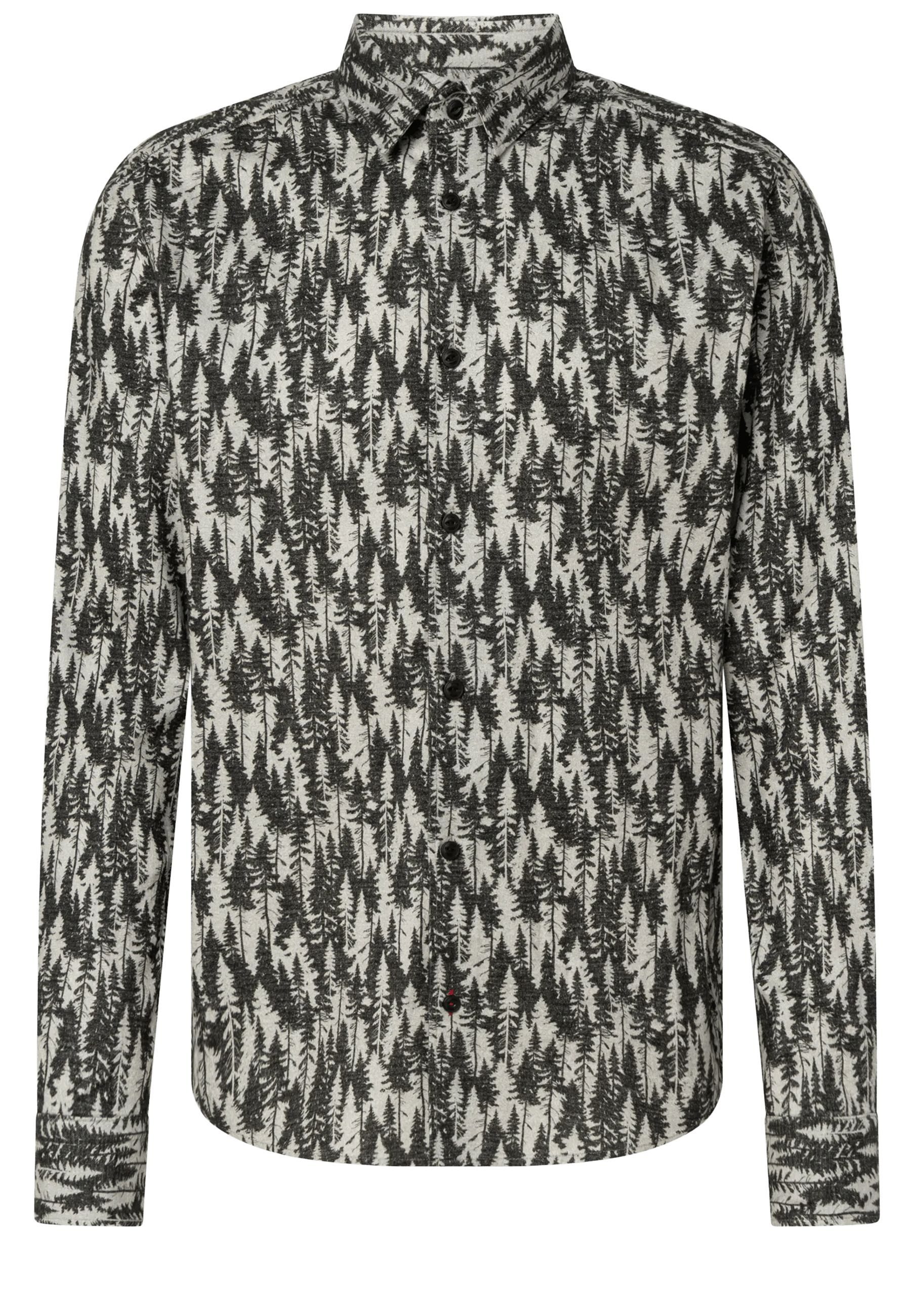Joop Jeans Businesshemd Hansen mit Allover-Print (1-tlg)