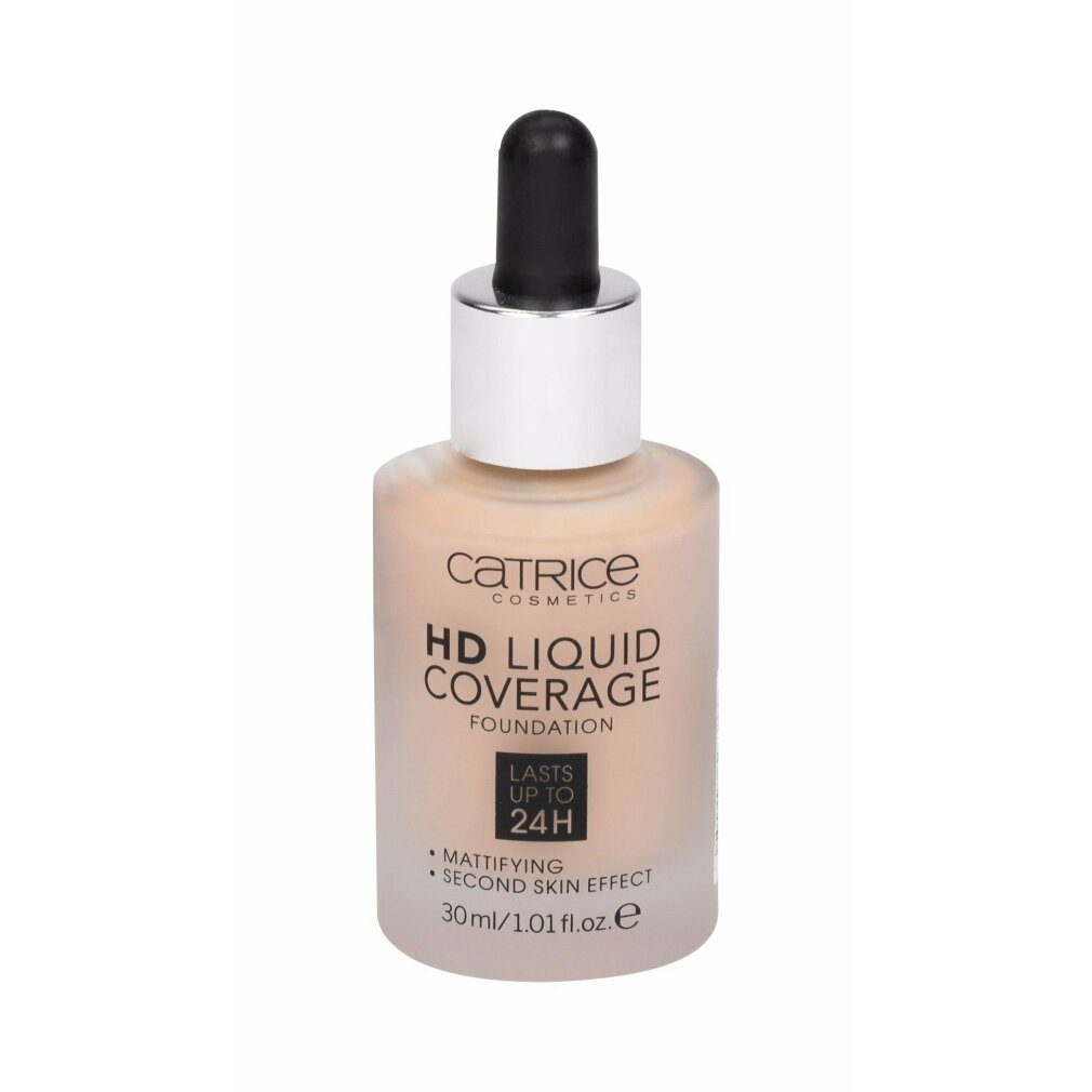 Catrice Foundation Hd Liquid Coverage Foundation Lasts Up to 24h 020-Rose Beige 30ml