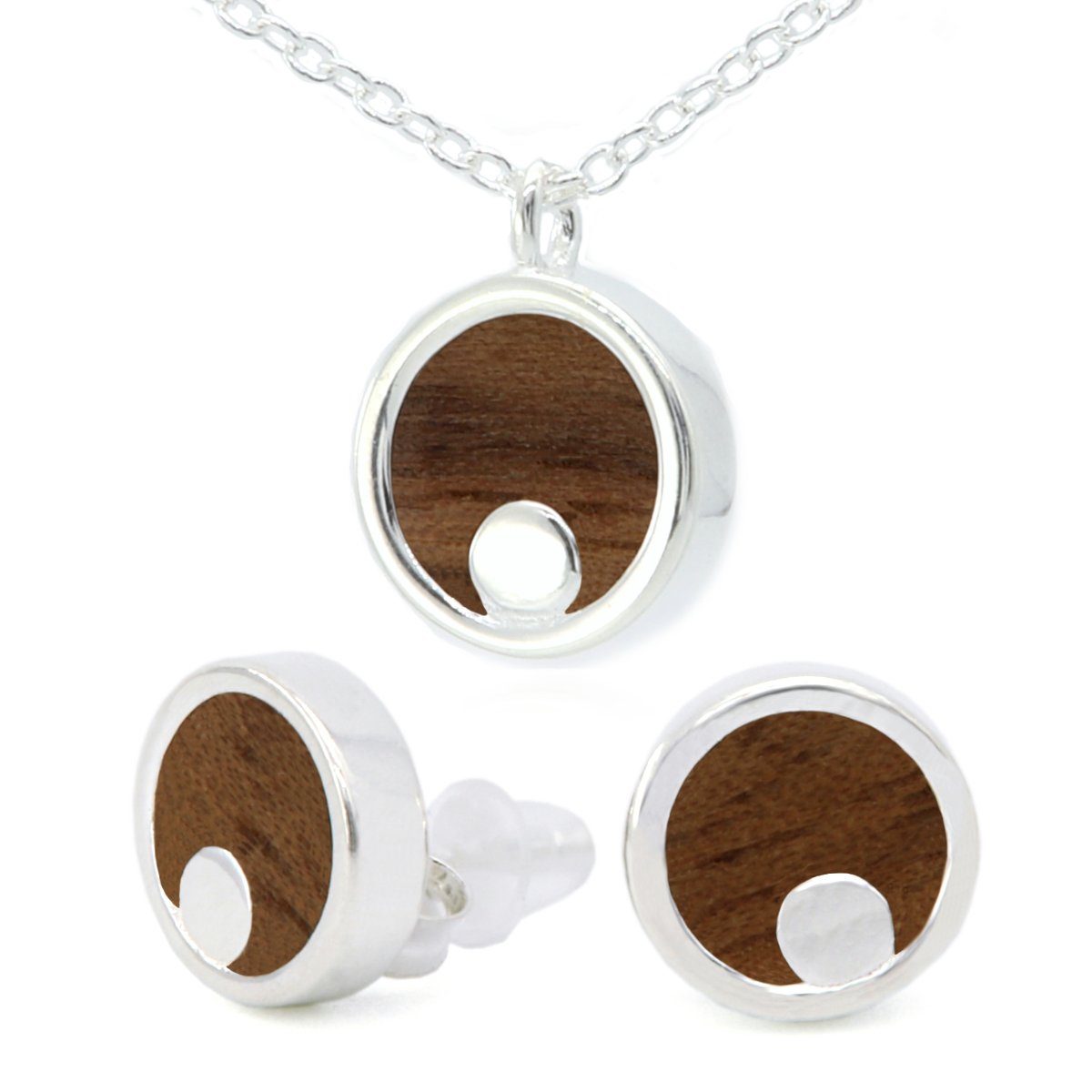 NaturSchatulle Paar Ohrstecker Moonshine (Ohrringe, Halskette günstig online kaufen