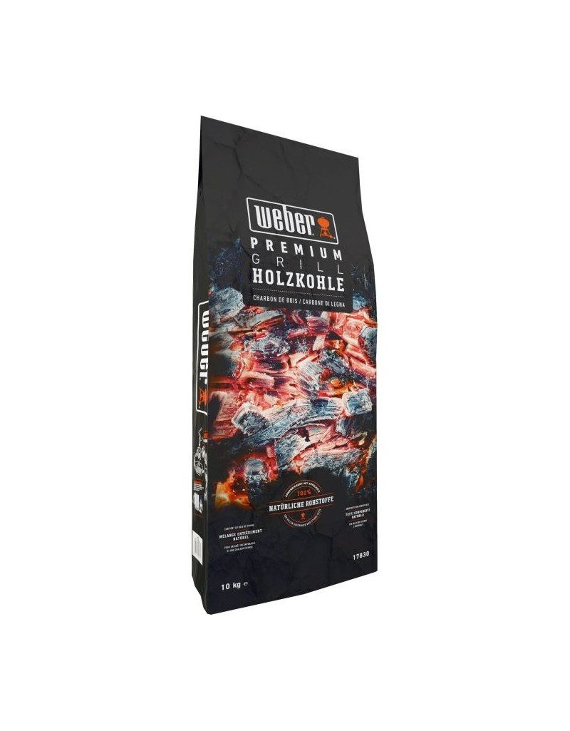 Holzkohlegrill Weber, Premium Holzkohle, 10 kg, 17830