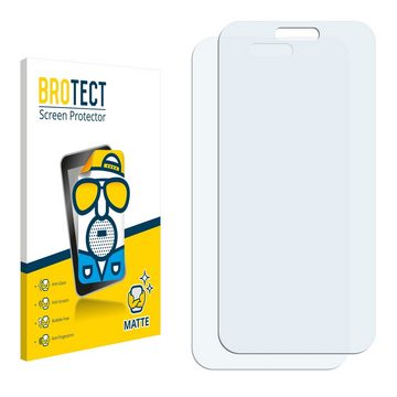 BROTECT Schutzfolie für Apple iPhone 15 Pro Max, Displayschutzfolie, 2 Stück, Folie matt entspiegelt