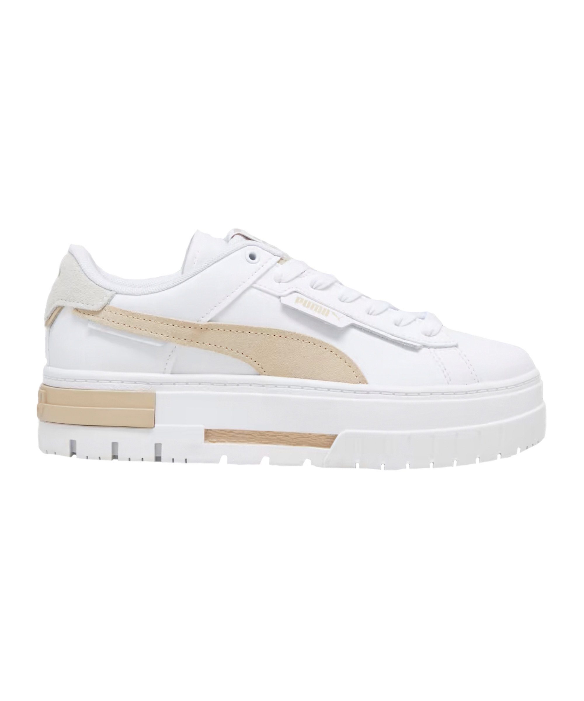 PUMA Mayze Crashed Damen Beige Sneaker