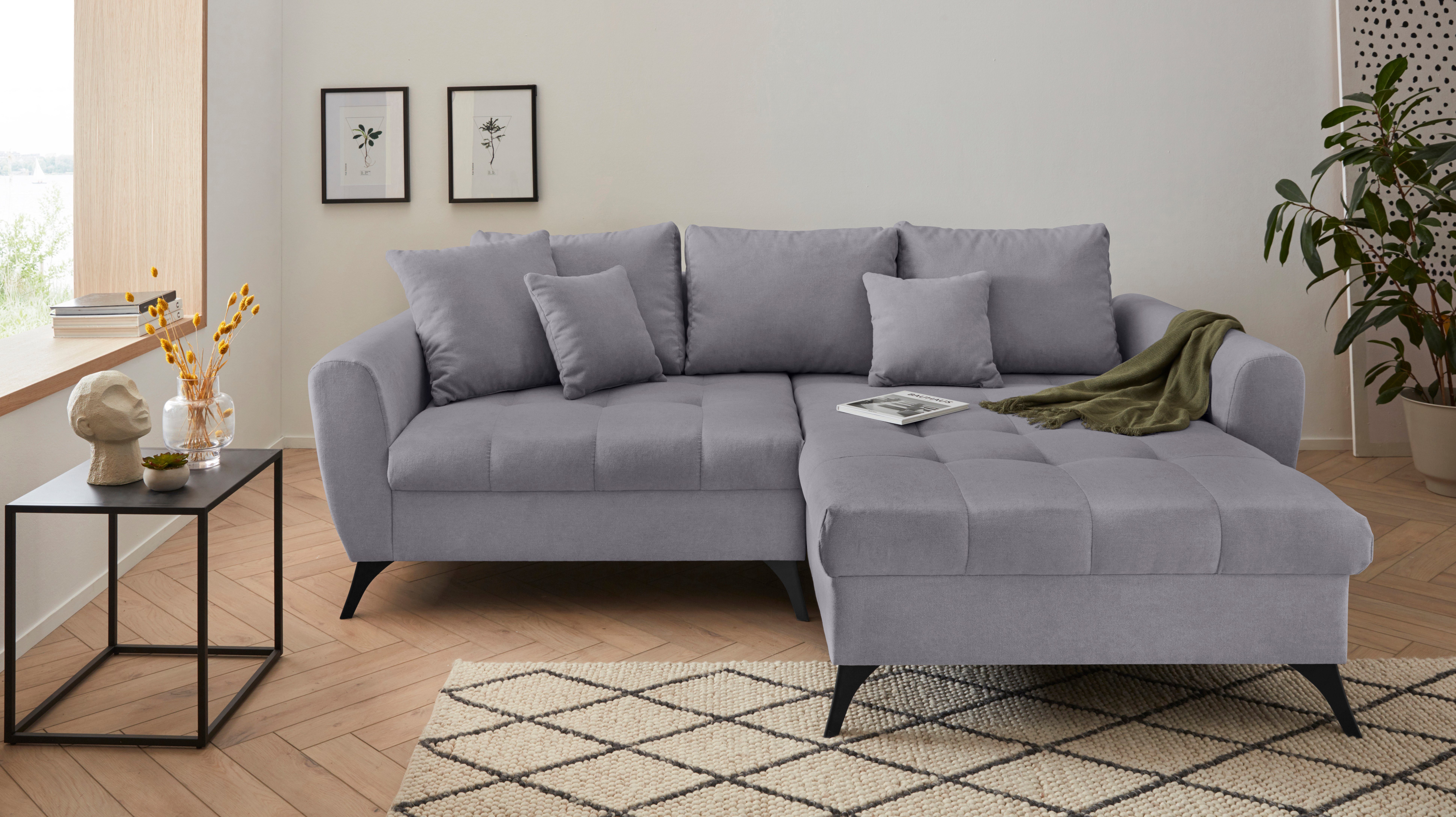 INOSIGN Ecksofa Lörby, Aqua Belastbarkeit bis 140kg pro mit auch Sitzplatz, clean-Bezug