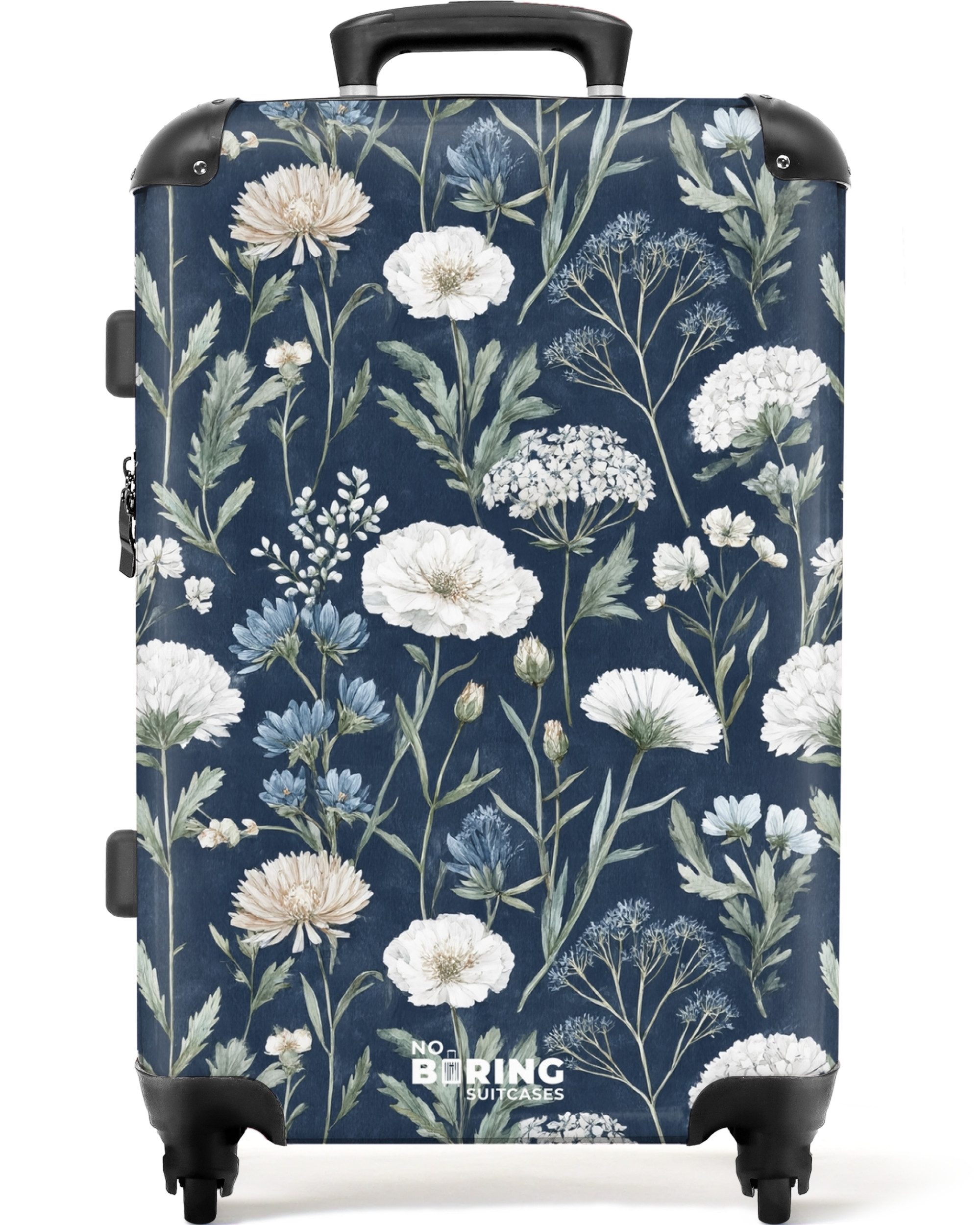NoBoringSuitcases.com© Hartschalen-Trolley mit leuchtende Räder - günstig online kaufen