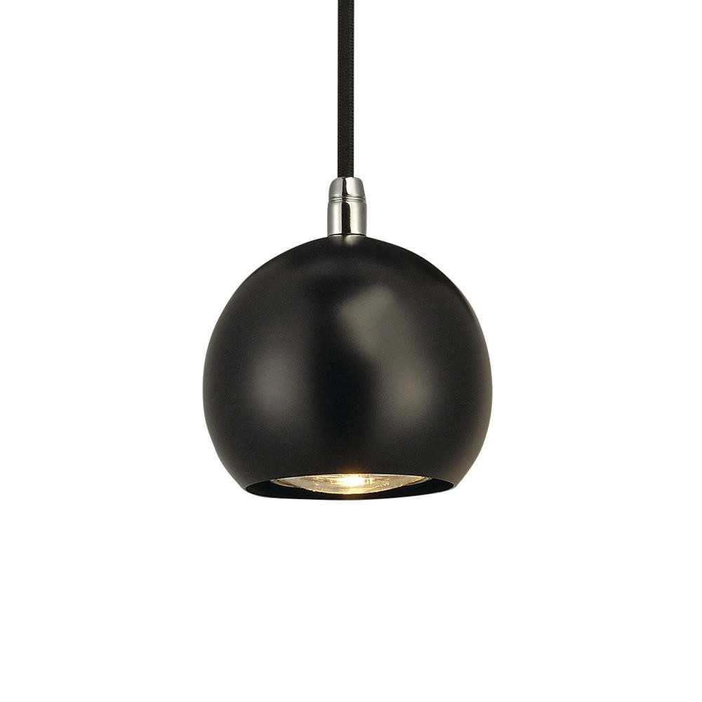 SLV Pendelleuchte Pendelleuchte Light Eye Ball in schwarz/chrom