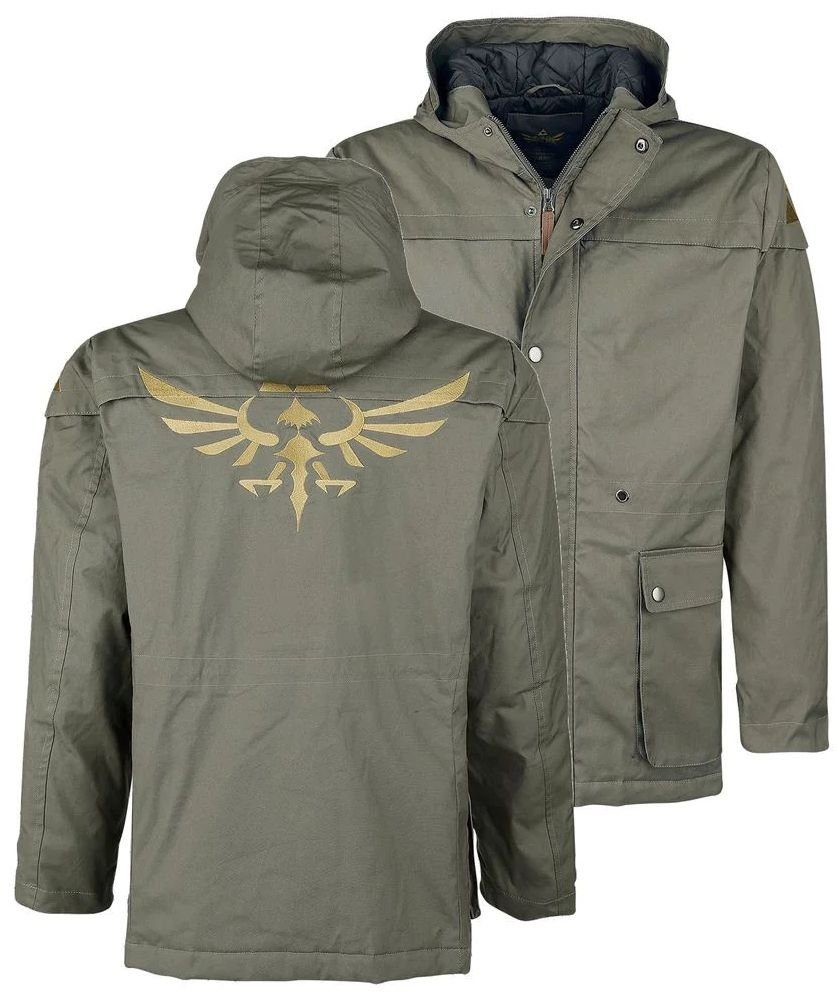 The Legend of Zelda Parka ZELDA PARKA warme Jacke Winterjacke