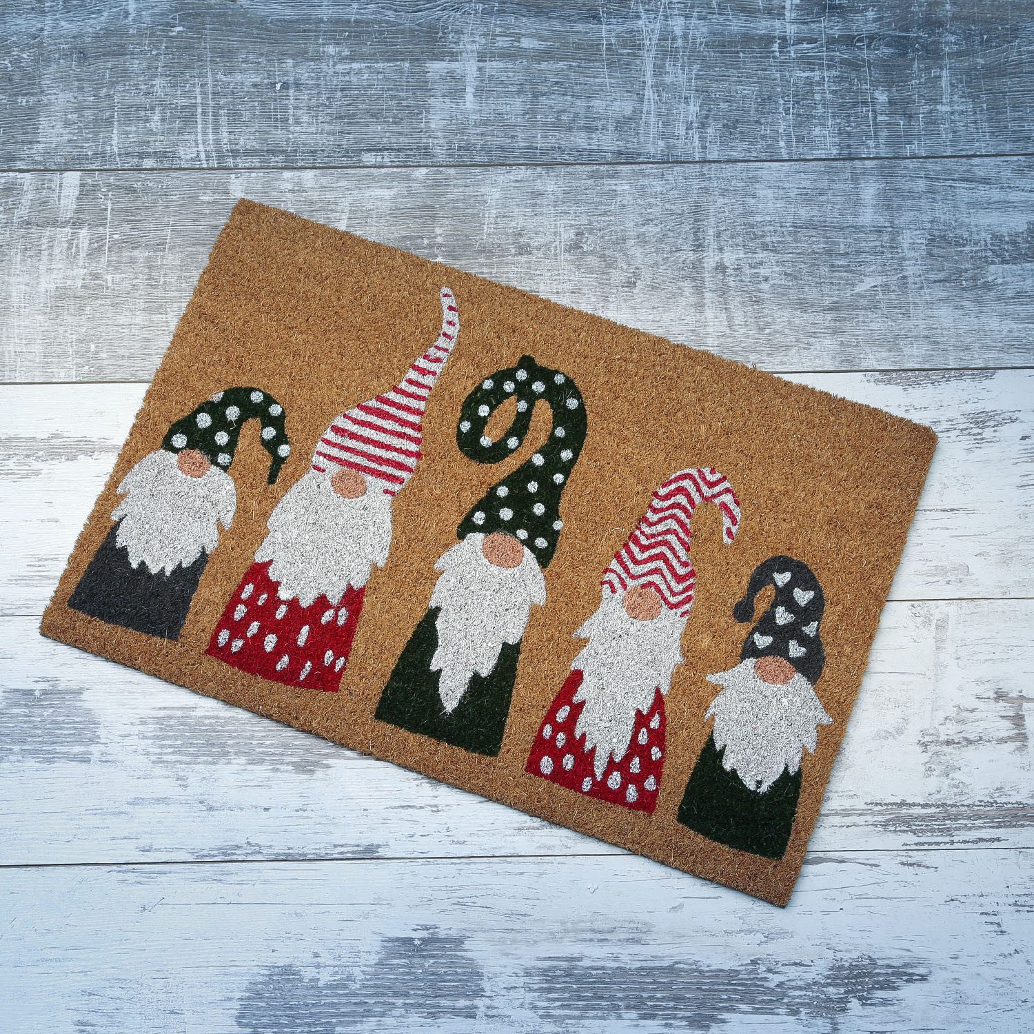 MARELIDA Fußmatte Wichtel Zwerge Weihnachten Schmutzfangmatte Türmatte Koko günstig online kaufen