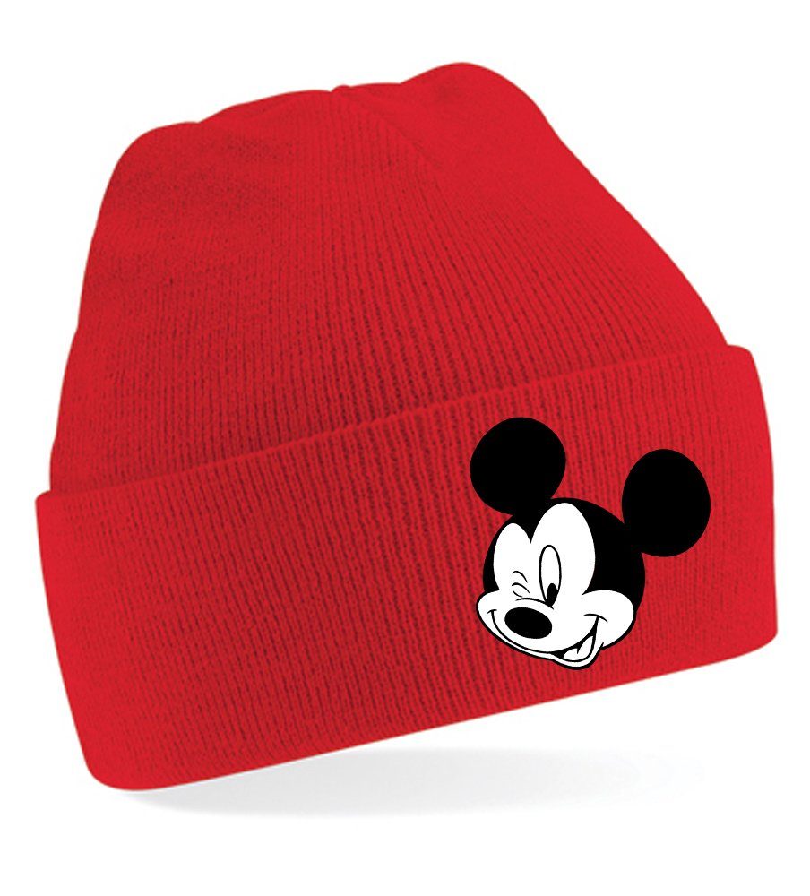 Blondie & Brownie Beanie »Unisex Erwachsenen Mütze Mickey Zwinker Minnie«