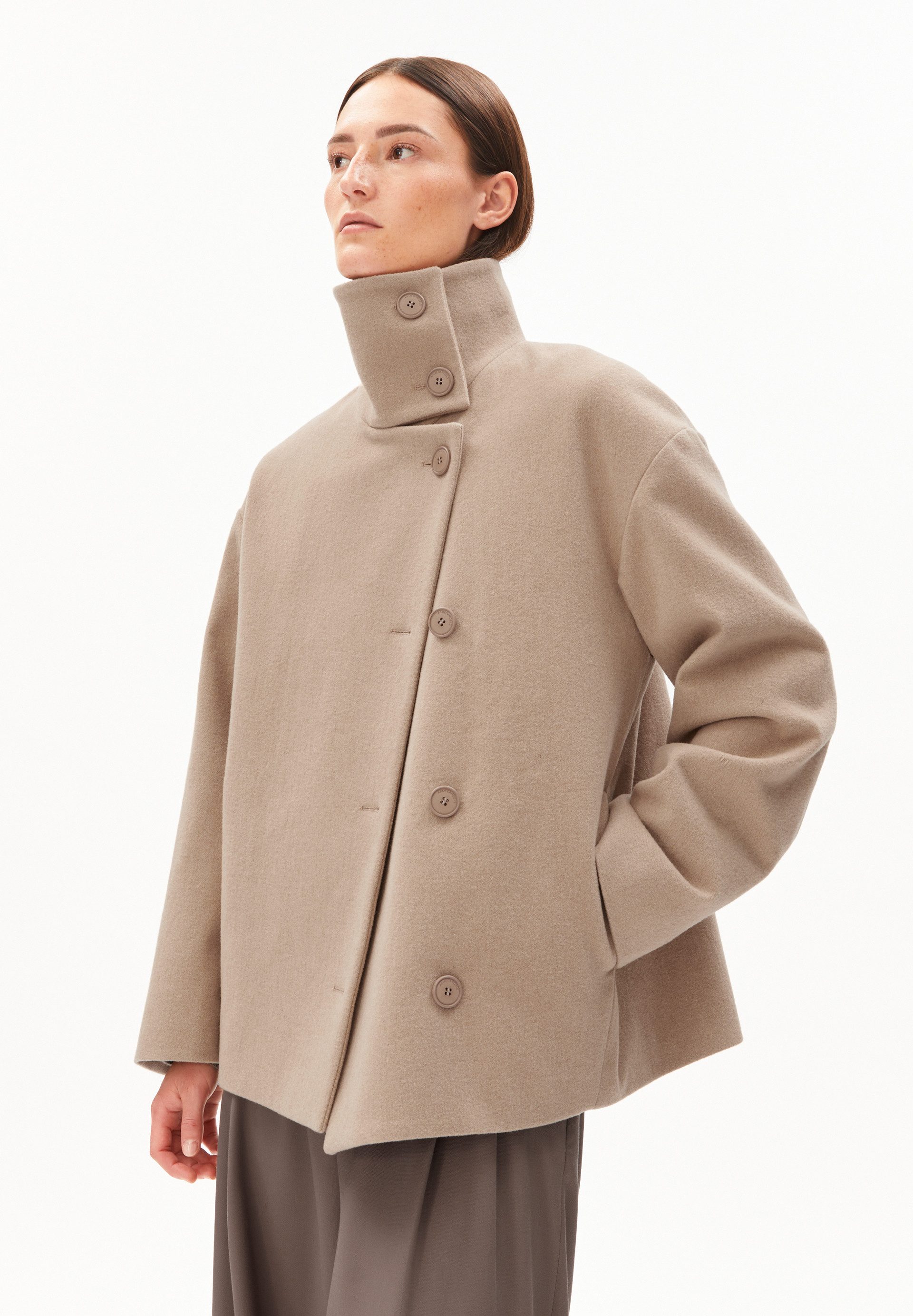 Armedangels Kurzmantel MAJELAA WOOL Mantel aus günstig online kaufen