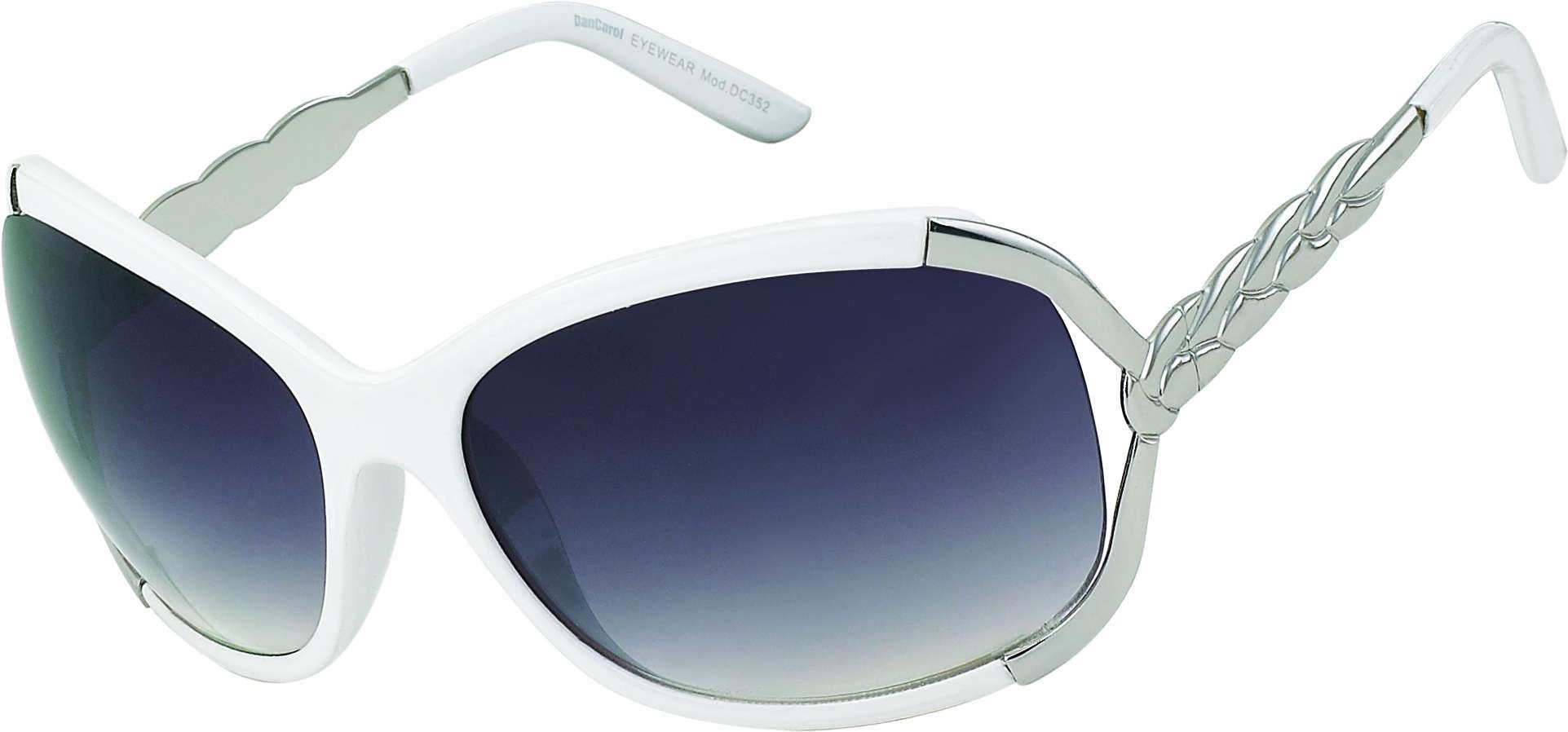 DanCarol Sonnenbrille DC-352-Sonnenbrillen-Metallapplikationen im Brillengestell.